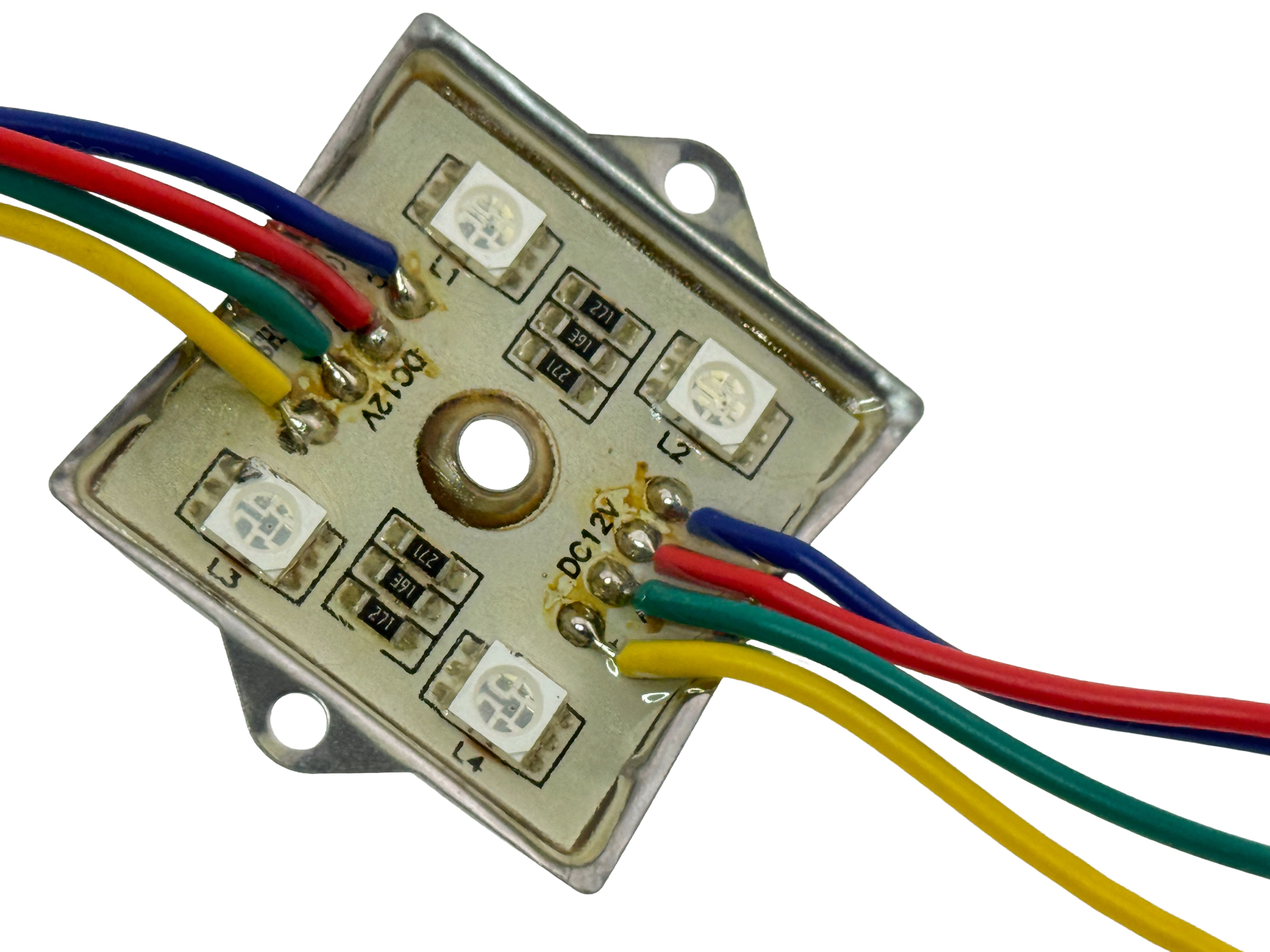 5050 LED Module Water Resistant RGB Common Anode 12 VDC NCNRNW