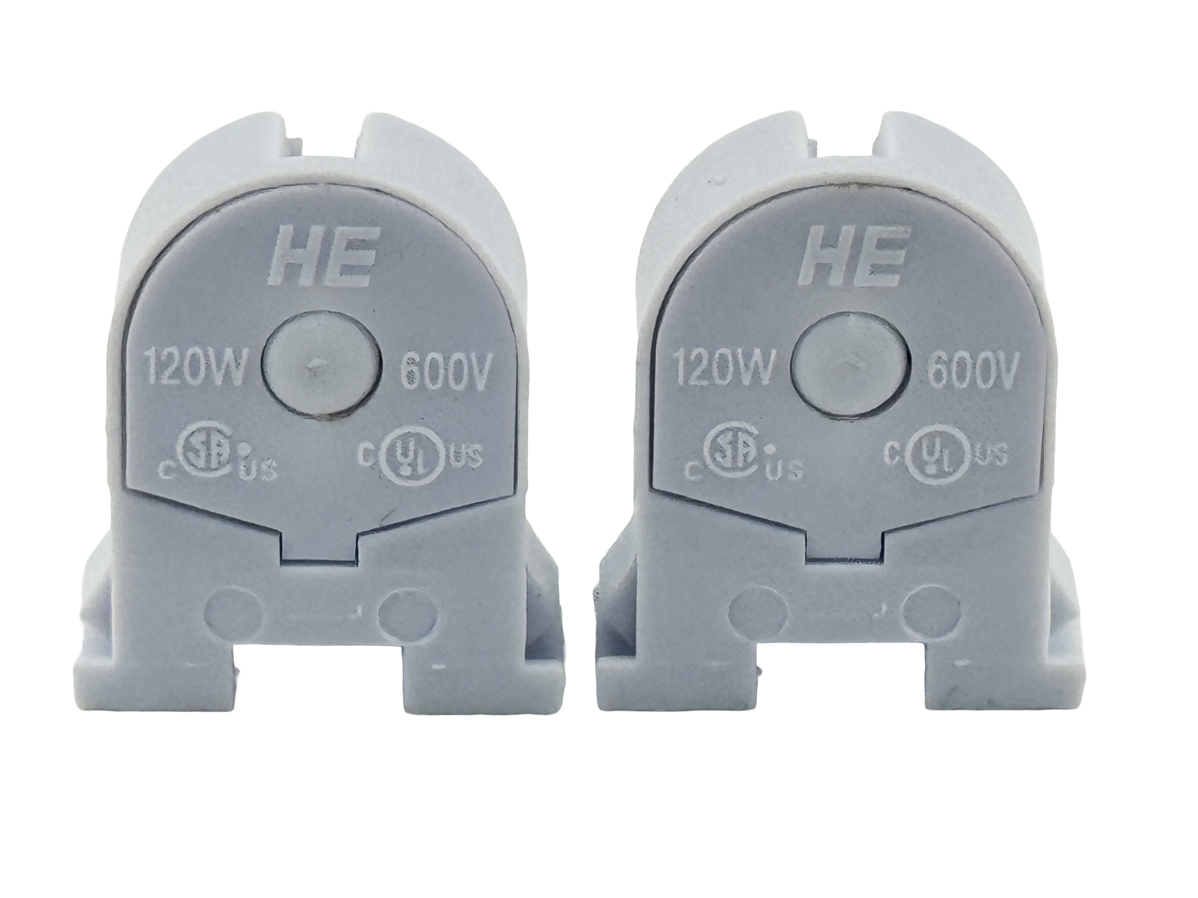 T5 female Socket Tombstone Shunted Holder (Pair)
