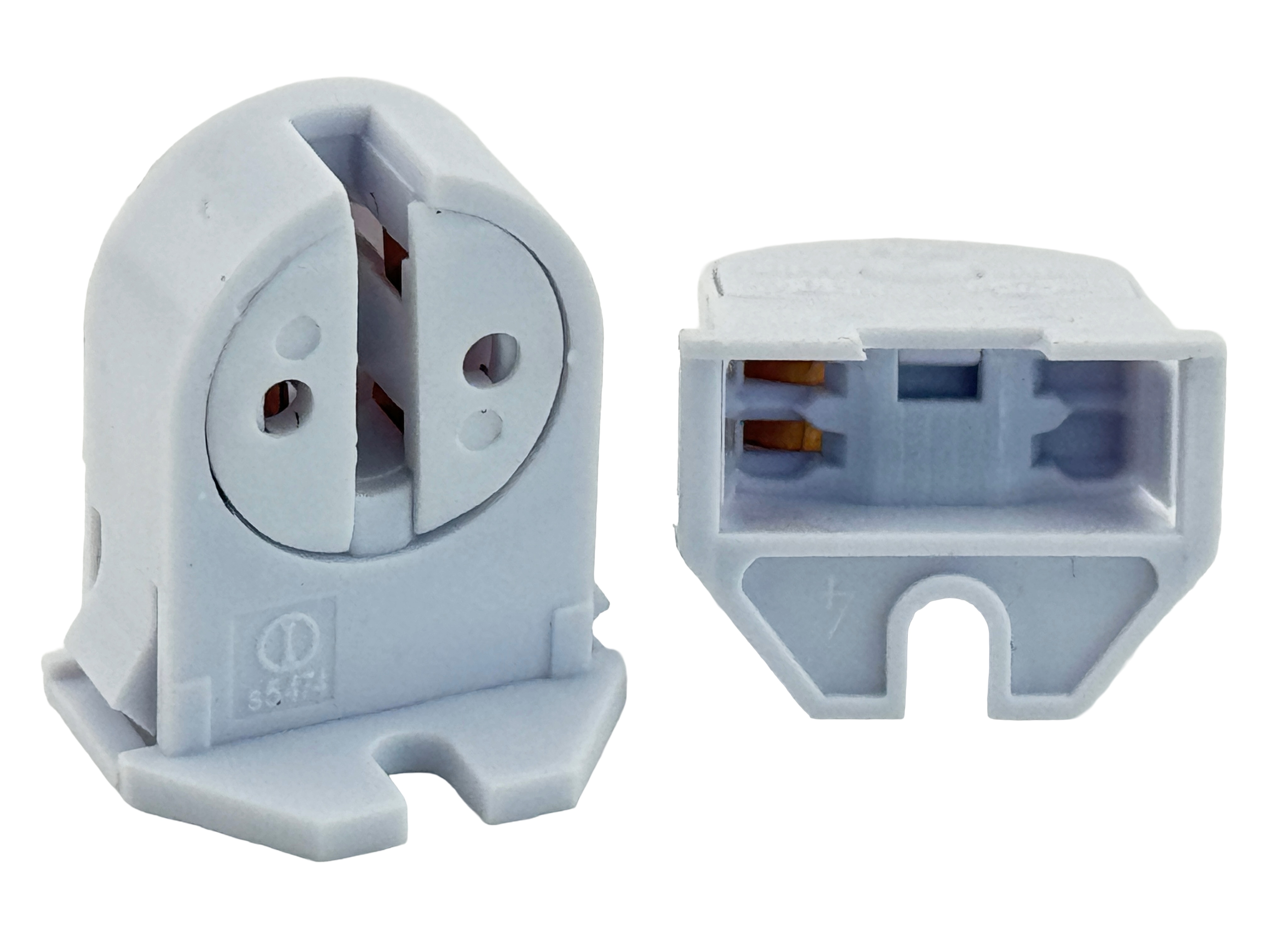 T5 female Socket Tombstone Shunted Holder (Pair)