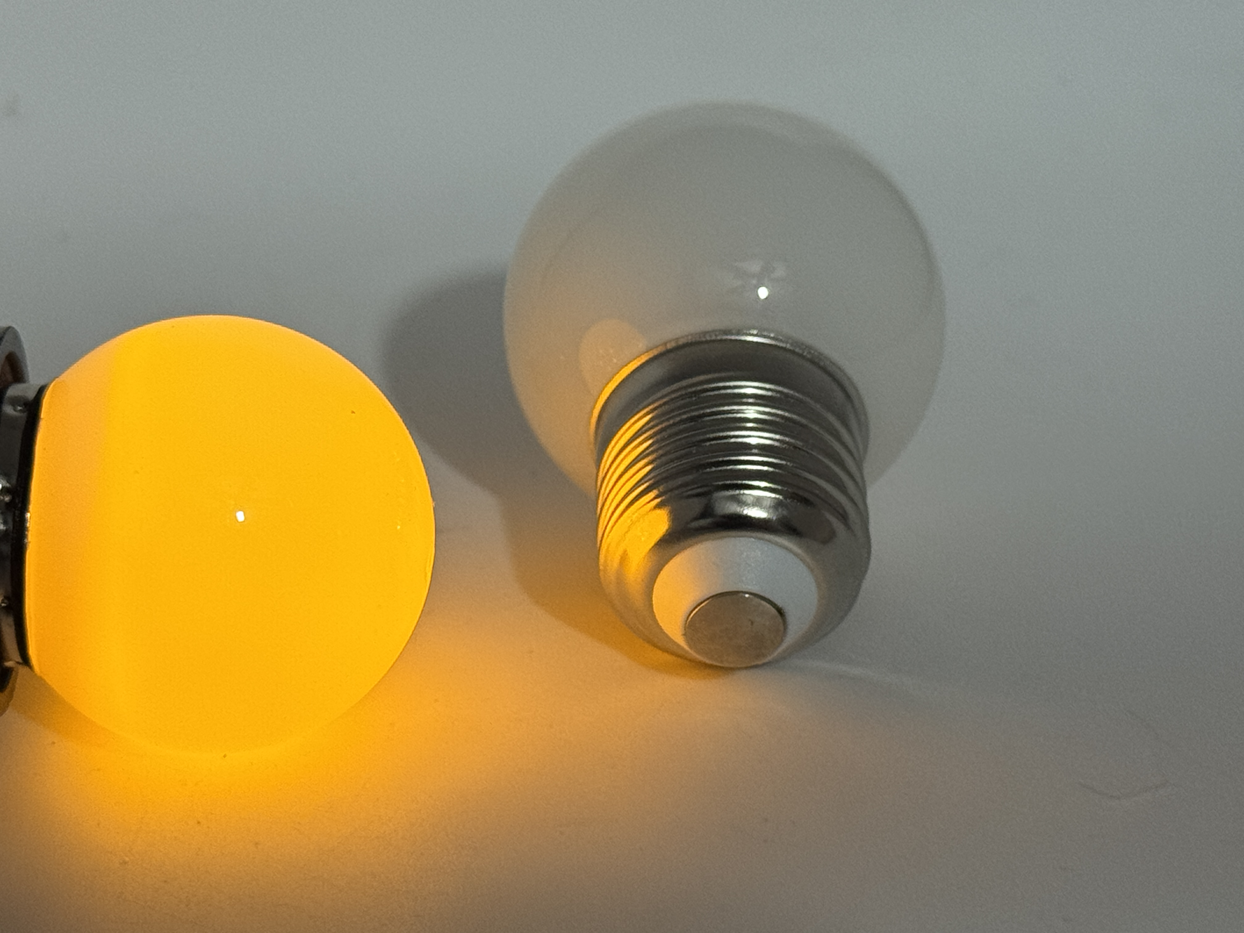 Rebaydo 2pcs E27 Globe LED Light Bulb 120 VAC 360 Degree View