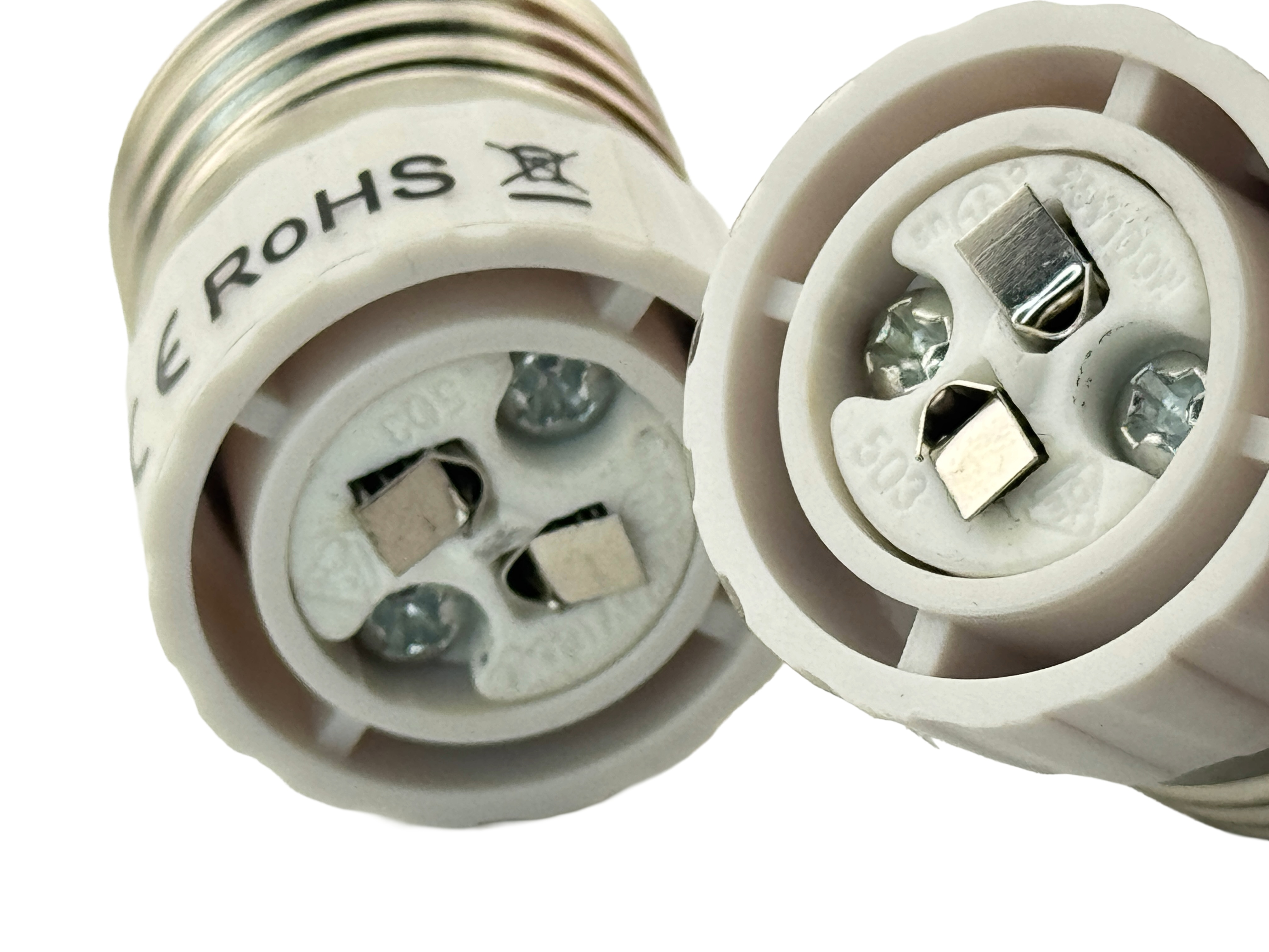 2pcs E26 to G4 MR11 MR16 GX5.3 G6.35 Mini Bi-pin female Converter