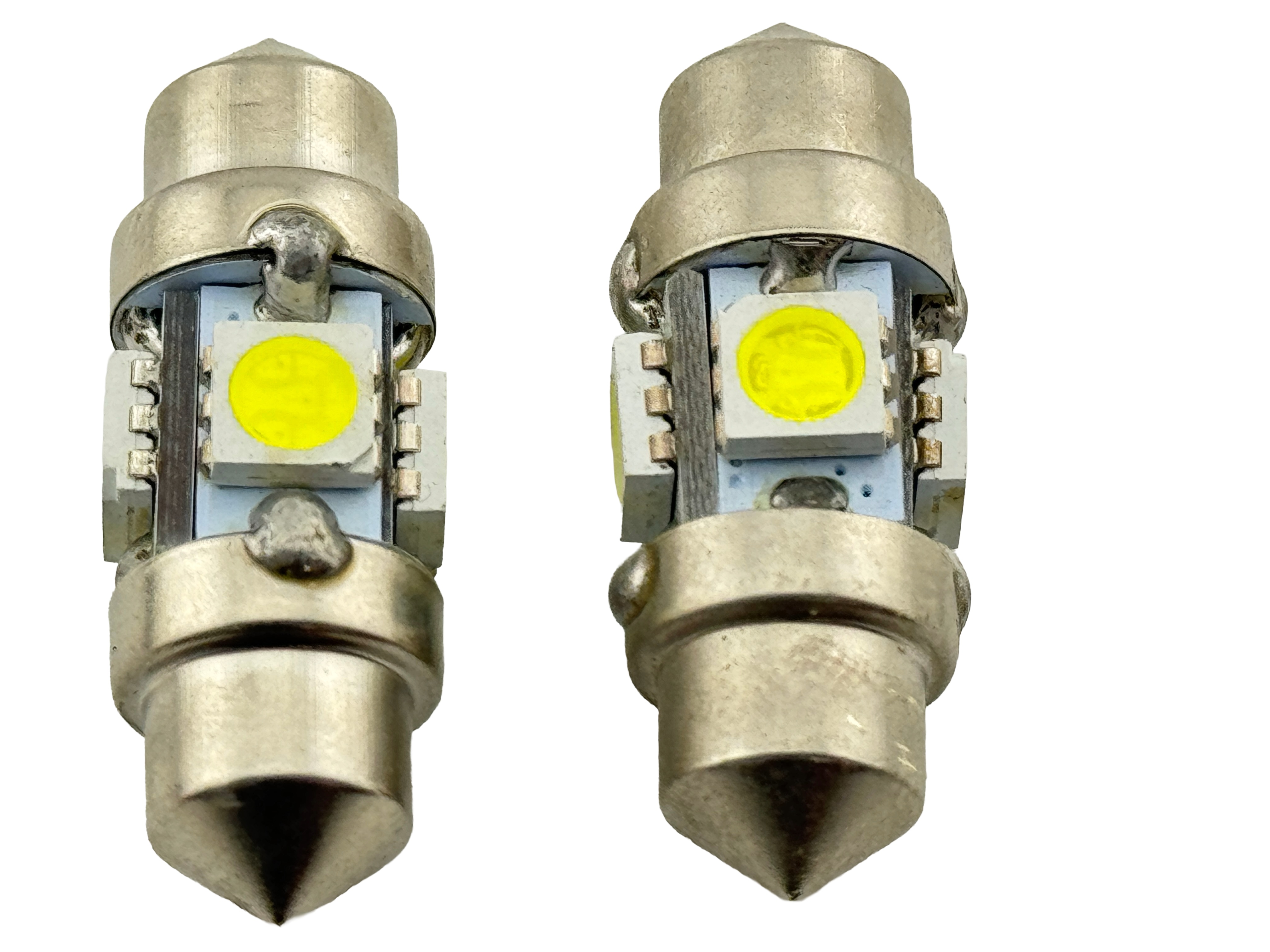 Festoon 4 SMD 5050 3 chip 1-1/4-Inches 31mm 12 VDC product 43245