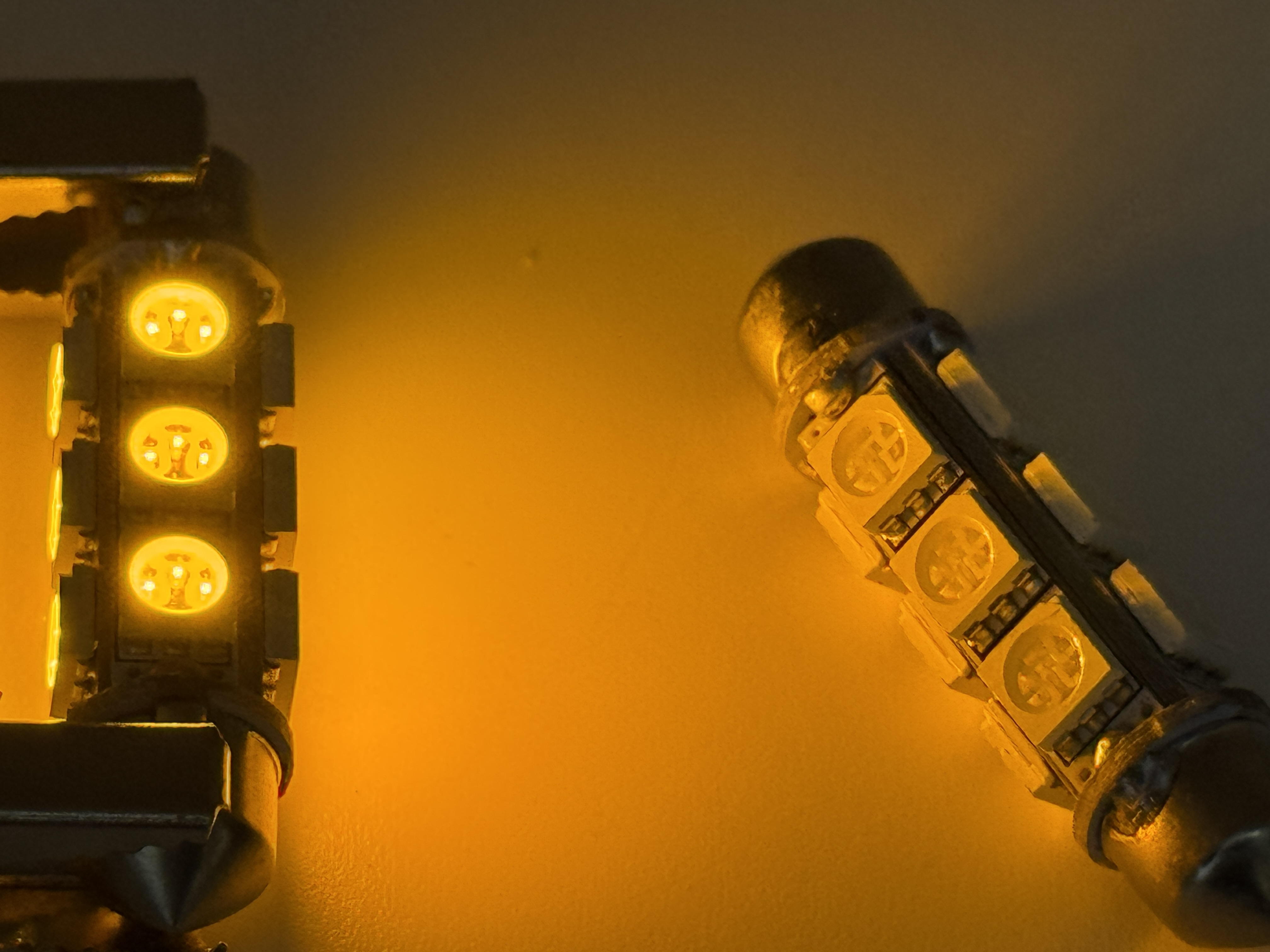 Rebaydo 2pcs Festoon 42 mm 12 SMD 5050 3 Chip 1-3/4 Inches 12 Volt DC