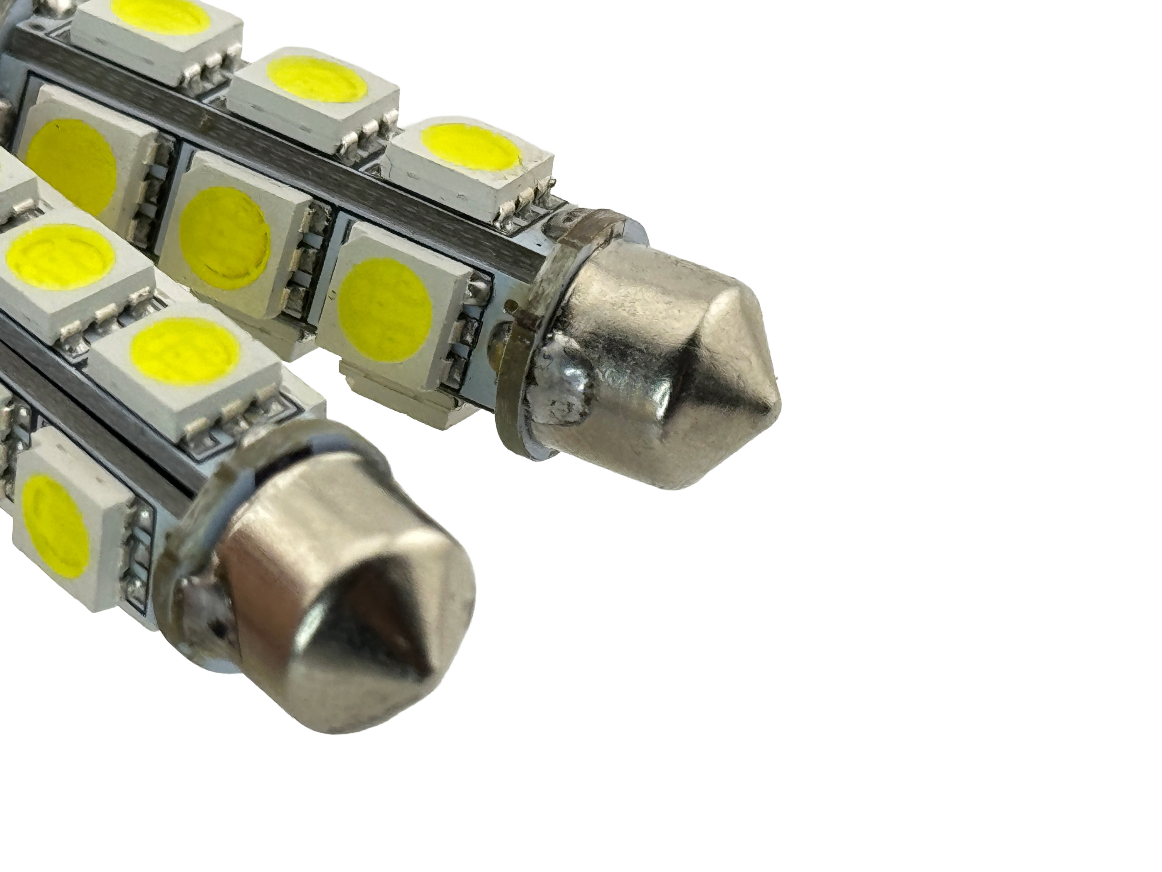 Rebaydo 2pcs Festoon 42 mm 12 SMD 5050 3 Chip 1-3/4 Inches 12 Volt DC