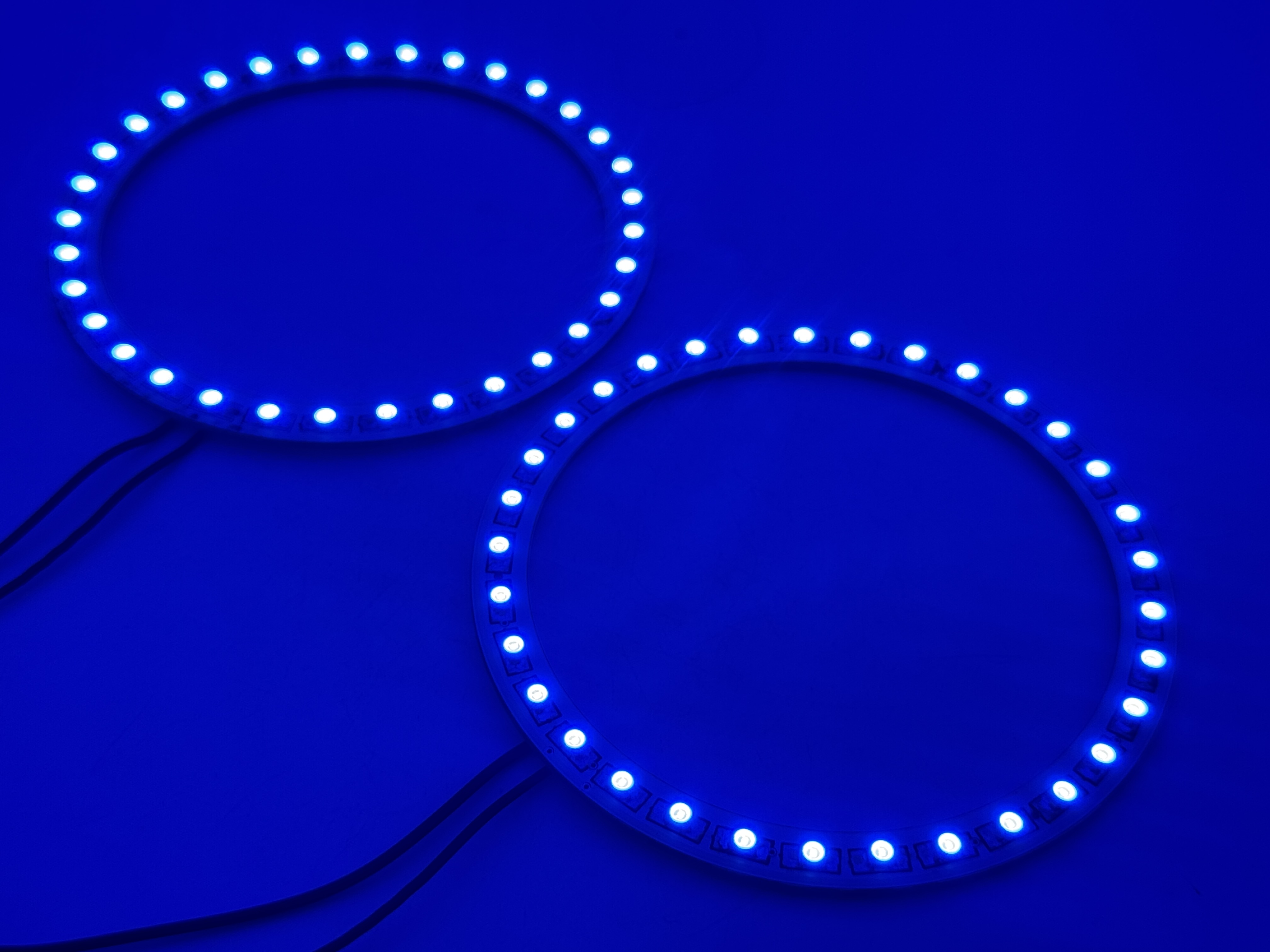 Rebaydo 2pcs LED Angle Eyes 33 SMD 100 mm Diameter