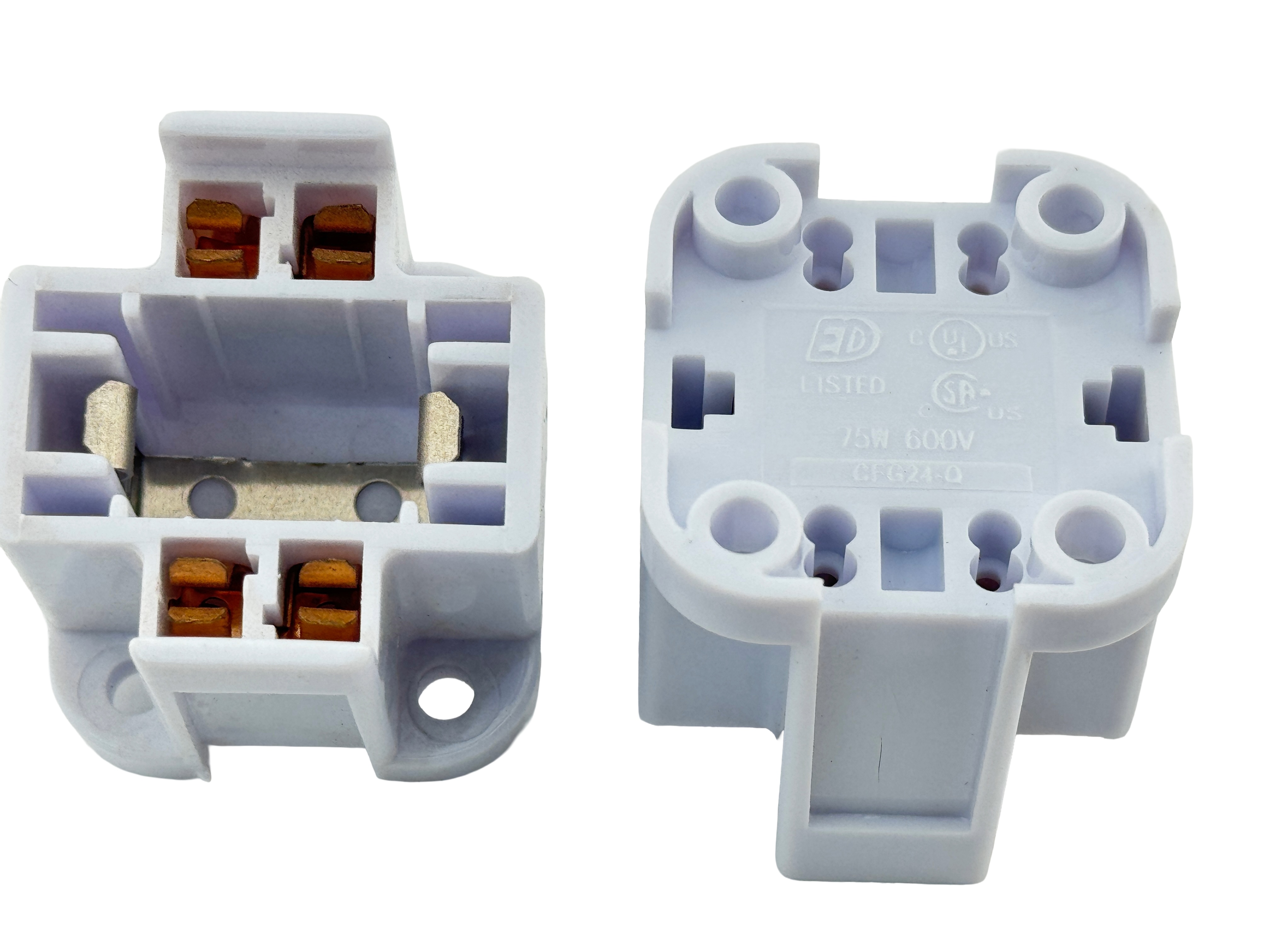 G24 2 & 4 Pin & Gx24 2 & 4 Pin Female Surface Mount Socket product 69789