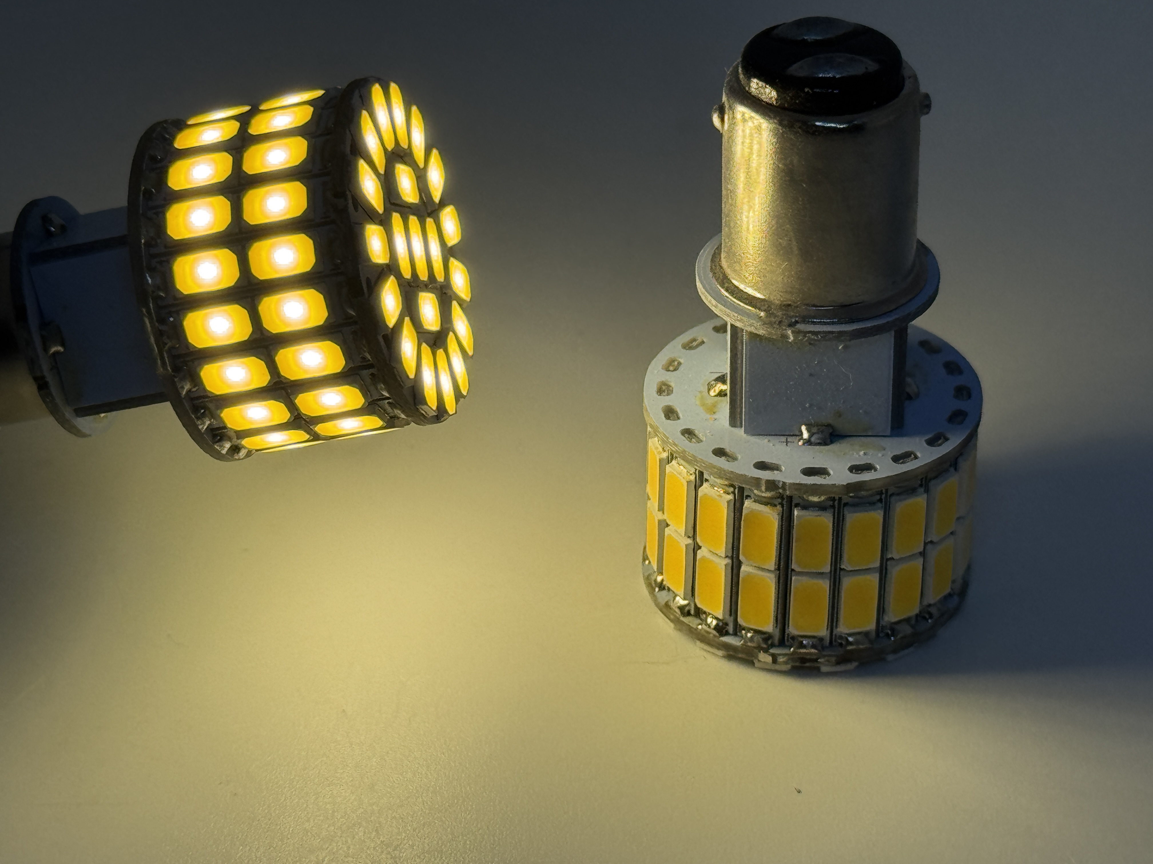 1142 6 Volt LED Bulb BA15D Base 60 SMD Single Filament product 68523