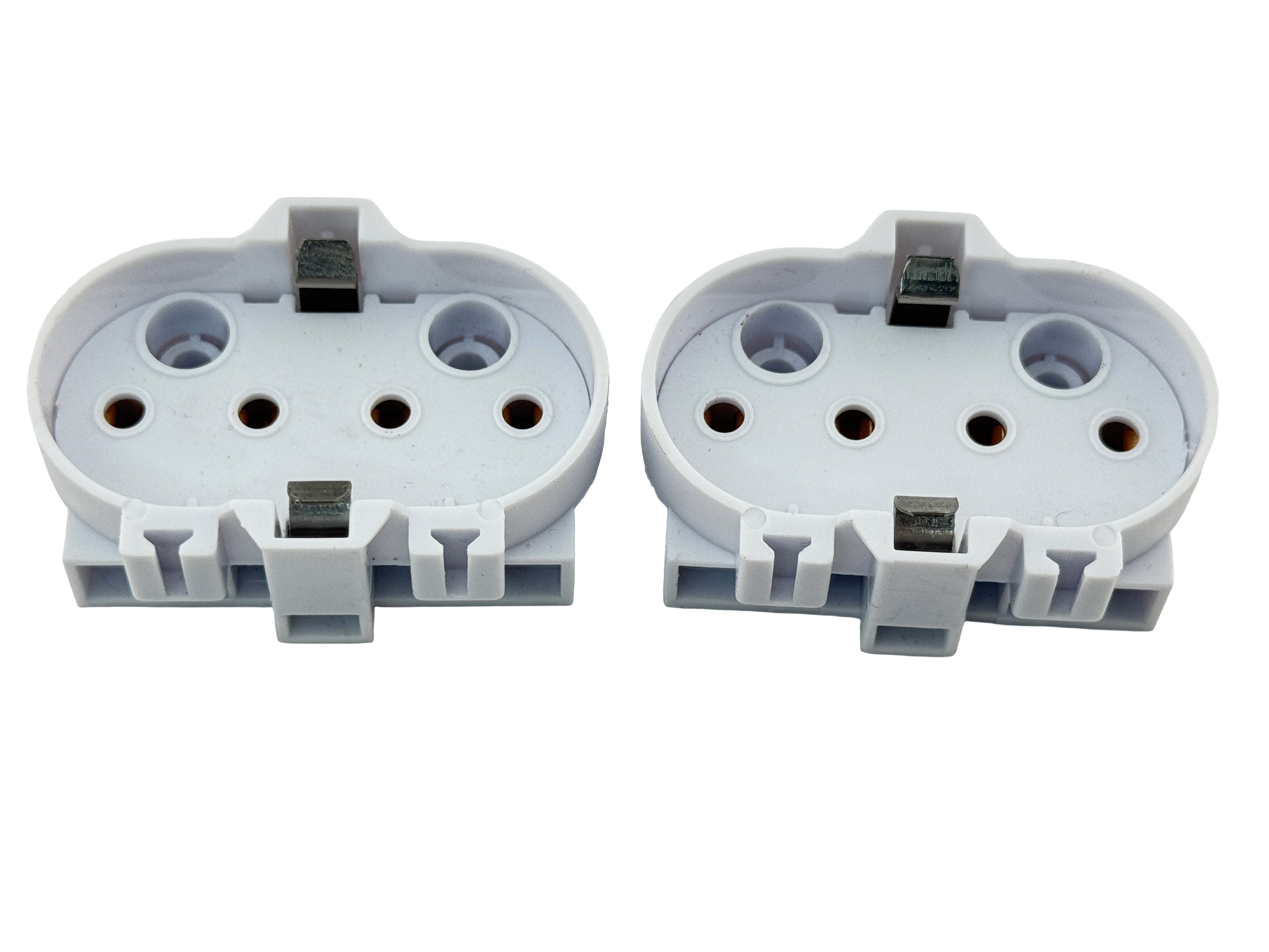 2G11 Female Surface Mount Socket with Push to Connect Wire Holes product 78935