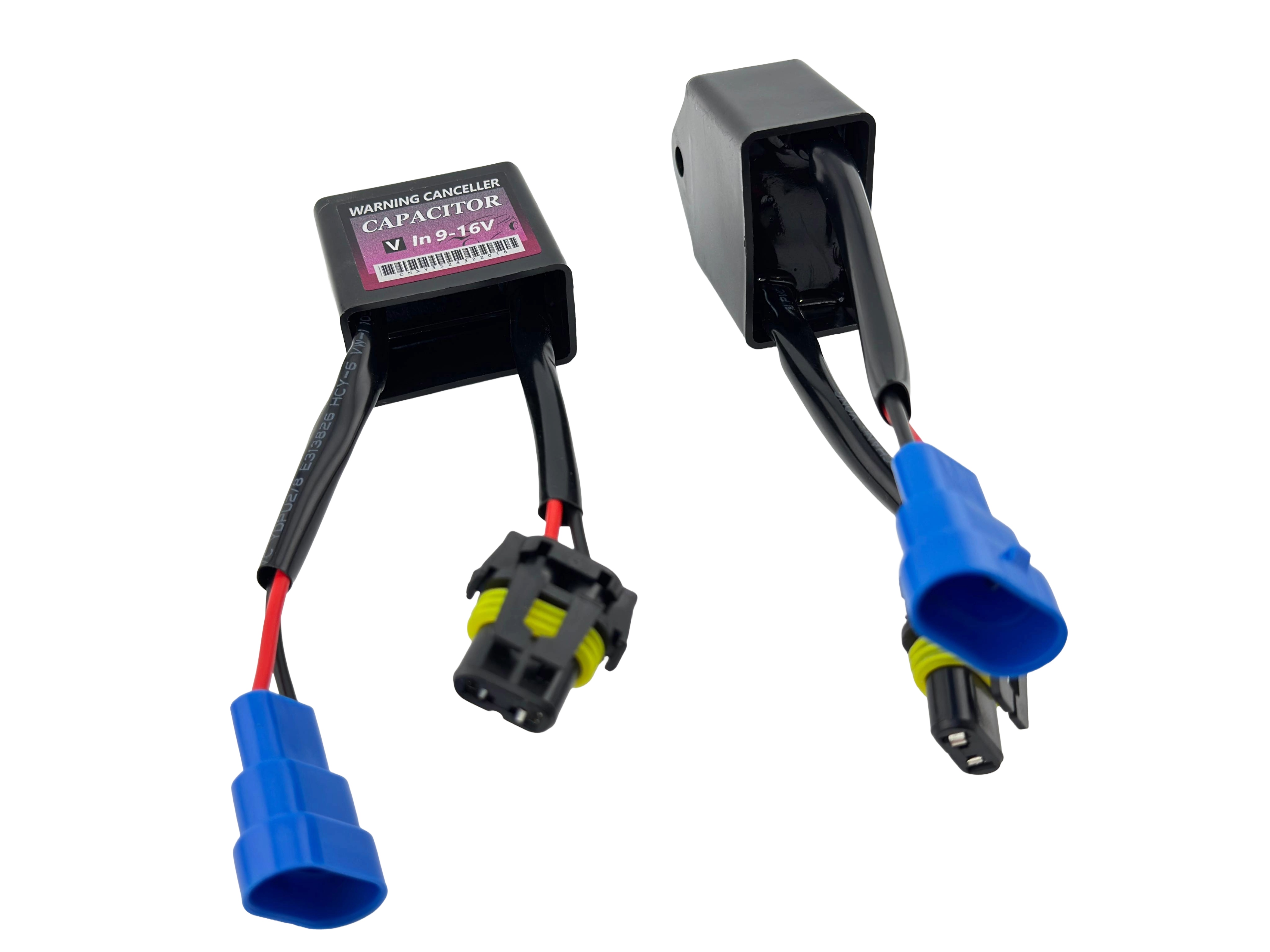 Rebaydo 2pcs HID Canceler LED Headlight C6 AL 12 Volt DC