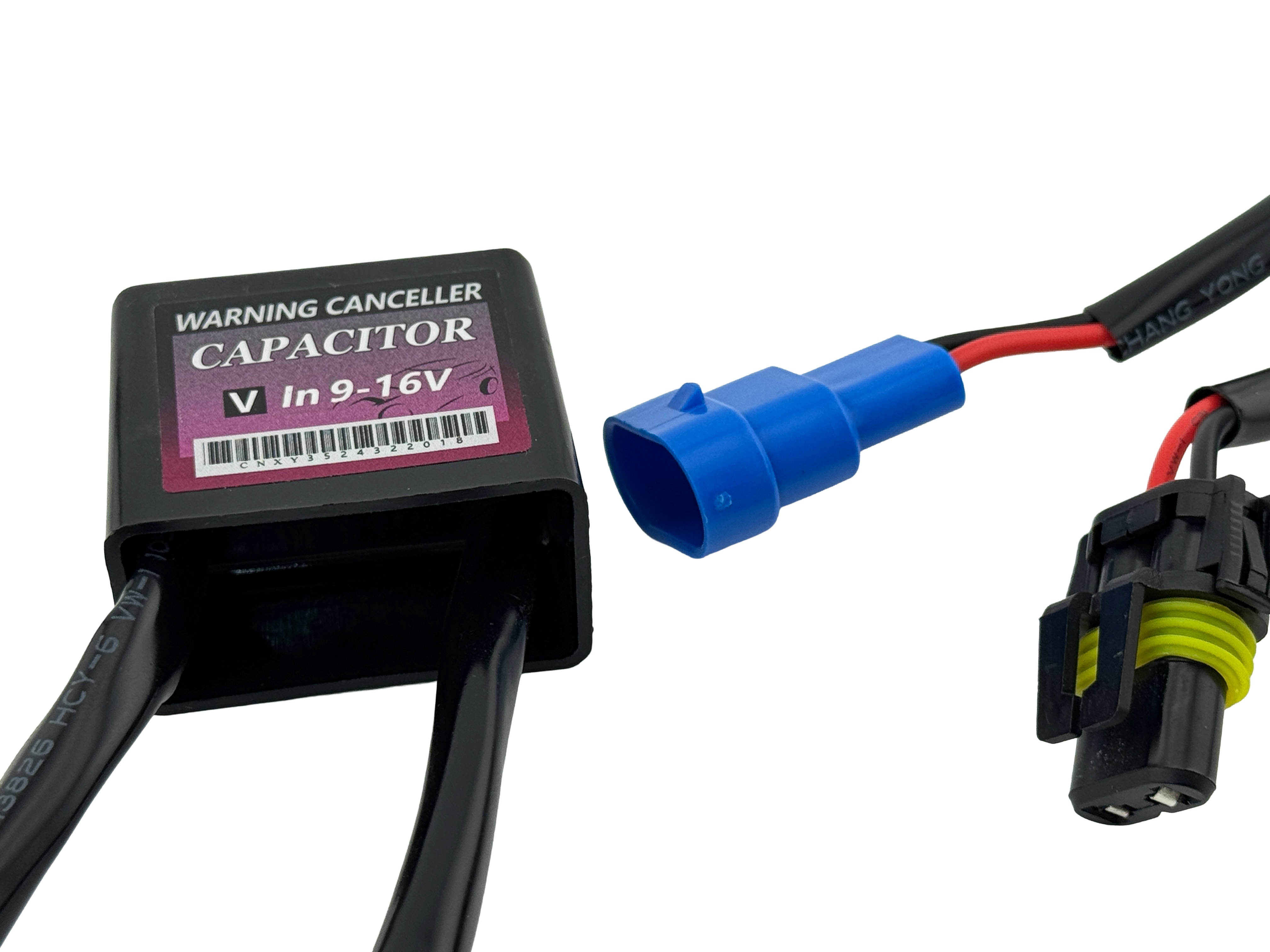 Rebaydo 2pcs HID Canceler LED Headlight C6 AL 12 Volt DC