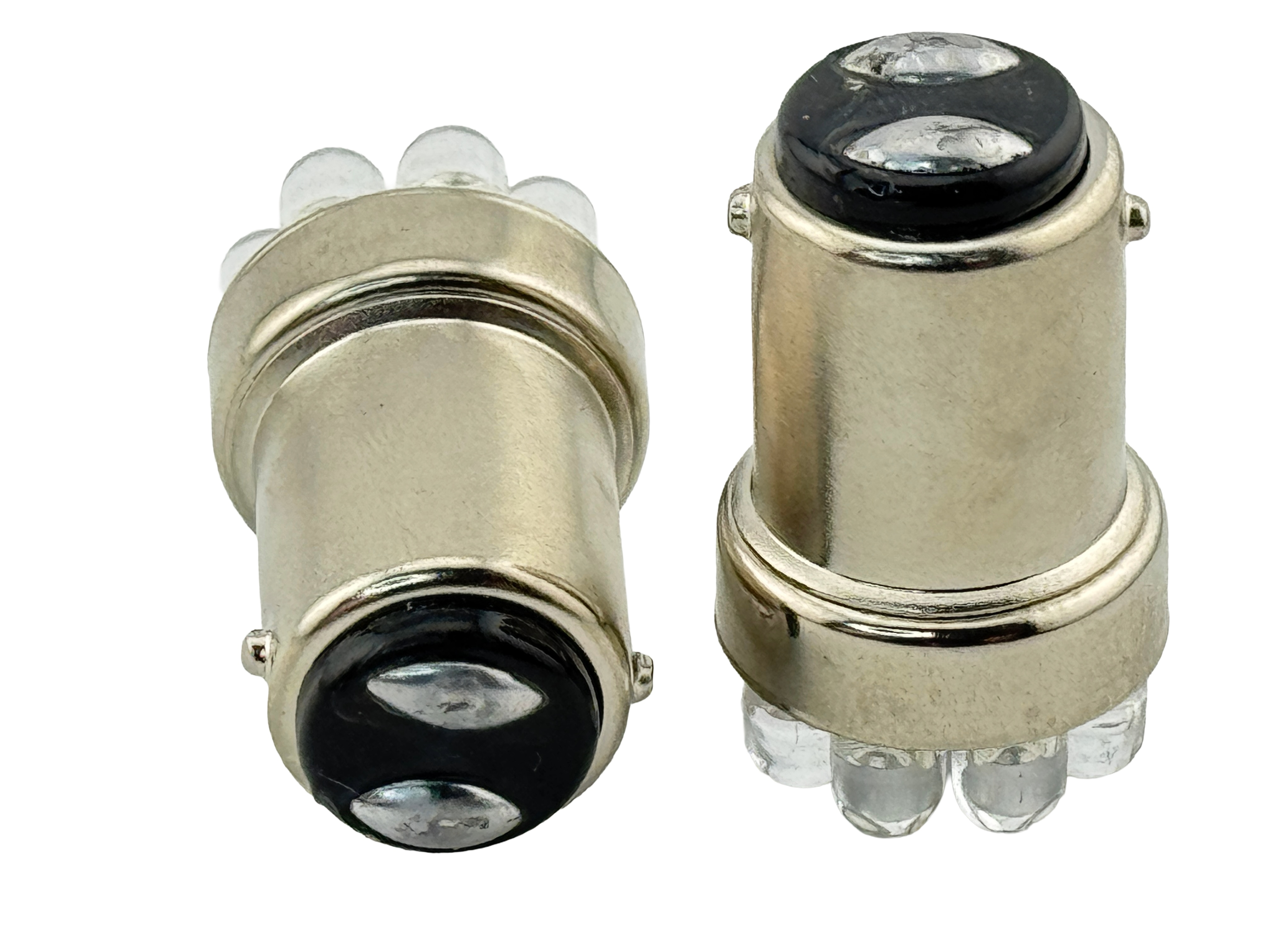 Rebaydo 2pcs 82 Bulb 6.8 Volt  BA15D Non Polarity 9 LED Single Filament