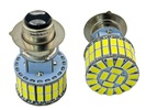Rebaydo 2pcs P15D-25-1 LED Headlight 6 Volt Dual Beam 60 SMD