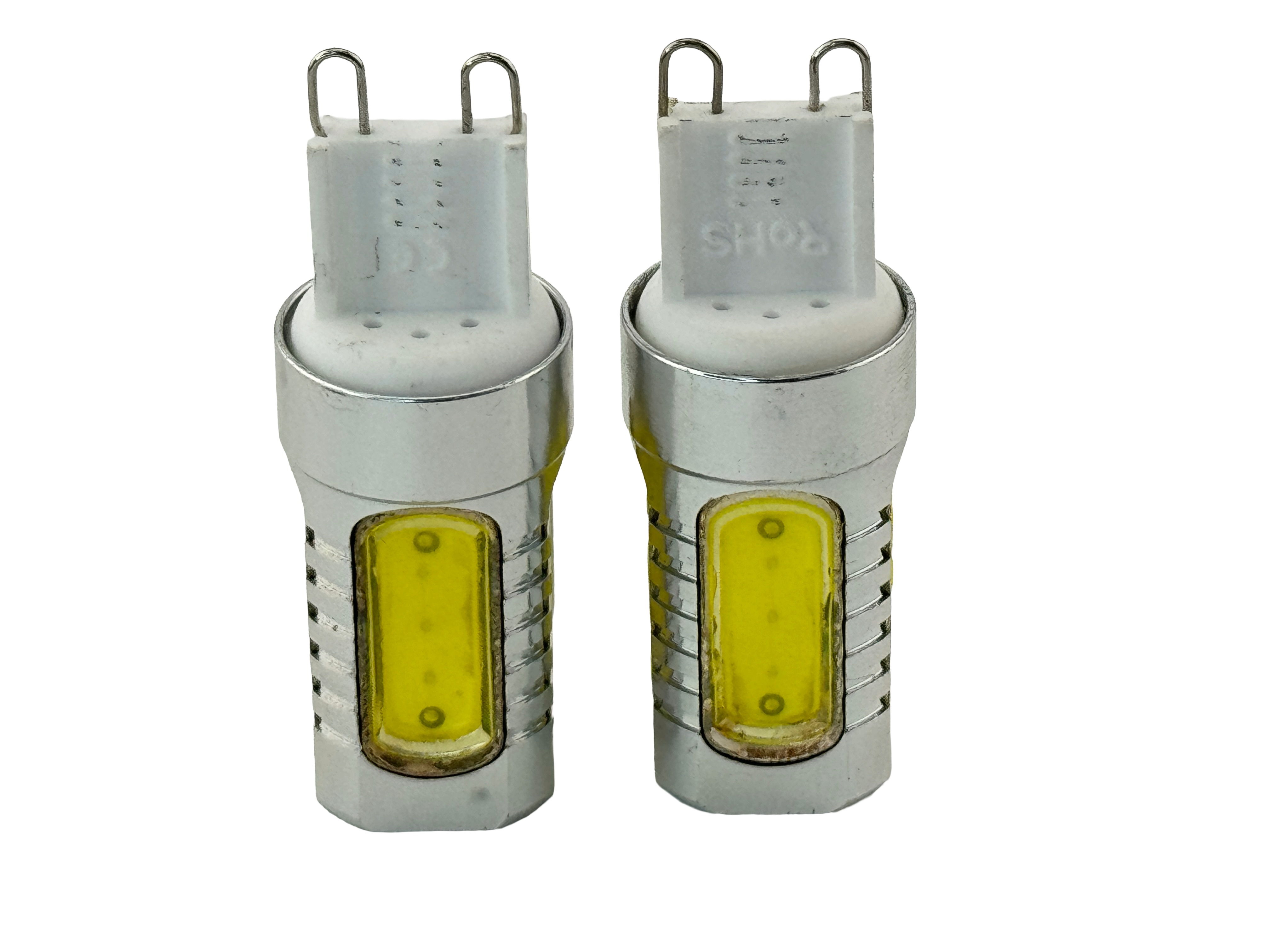 Rebaydo 2pcs G9 Male 9mm 3 Watt MCOB LED Bulb 90-265 VAC