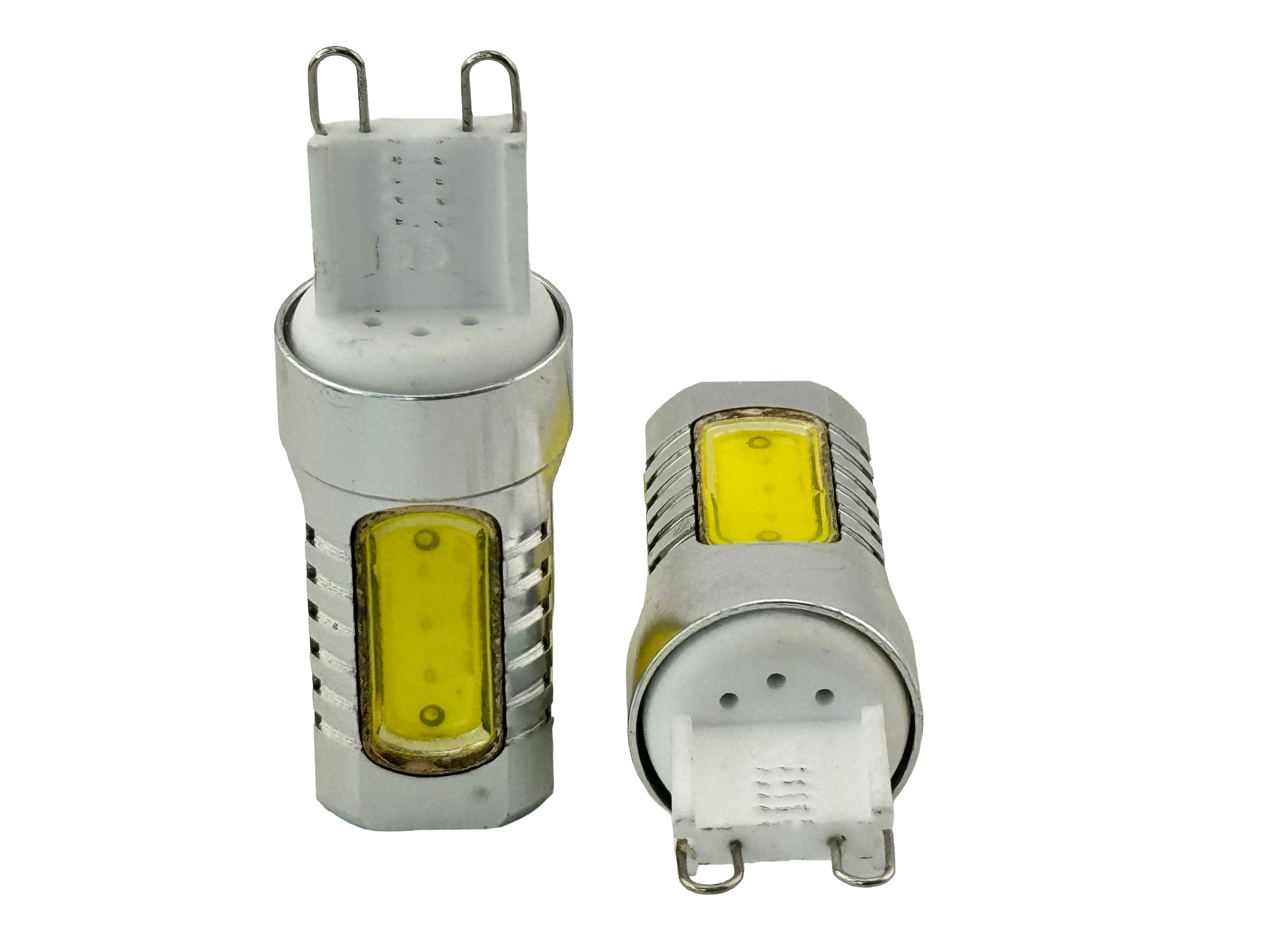 Rebaydo 2pcs G9 Male 9mm 3 Watt MCOB LED Bulb 90-265 VAC