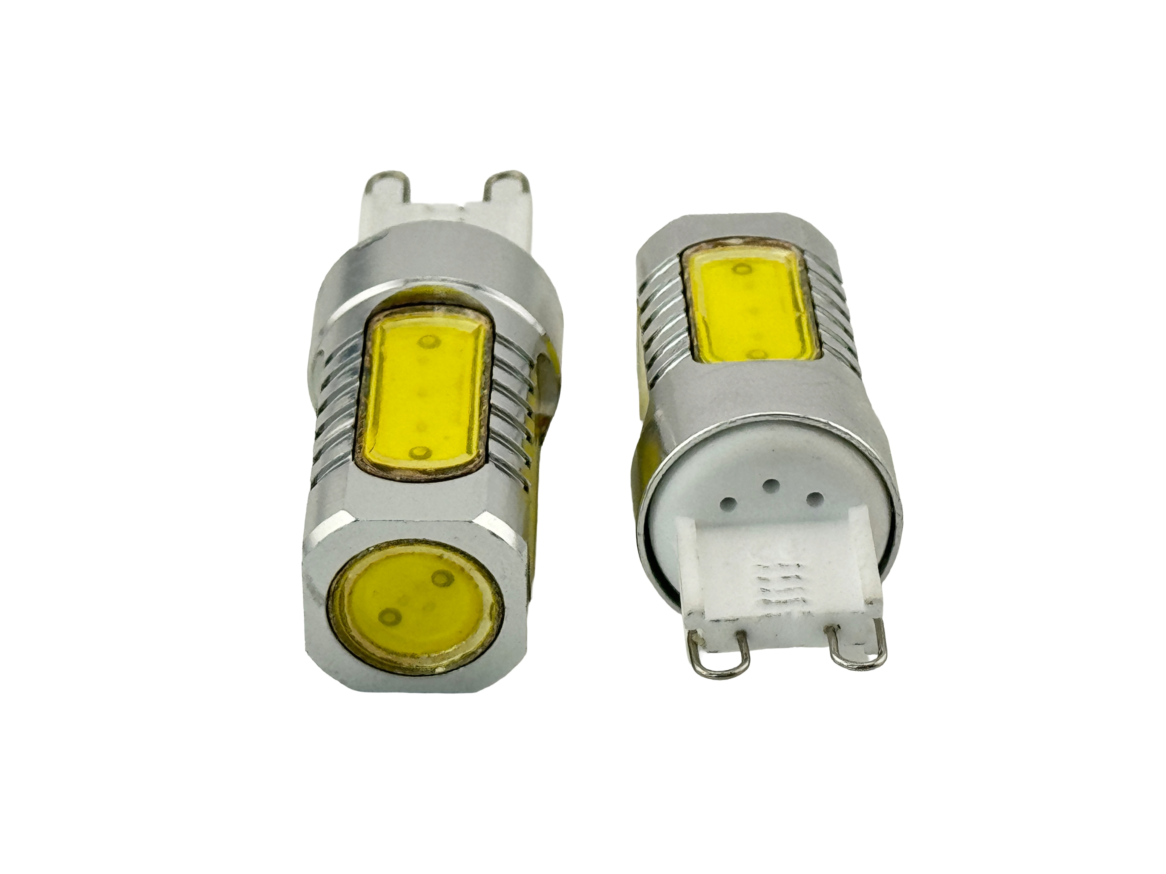 Rebaydo 2pcs G9 Male 9mm 3 Watt MCOB LED Bulb 90-265 VAC