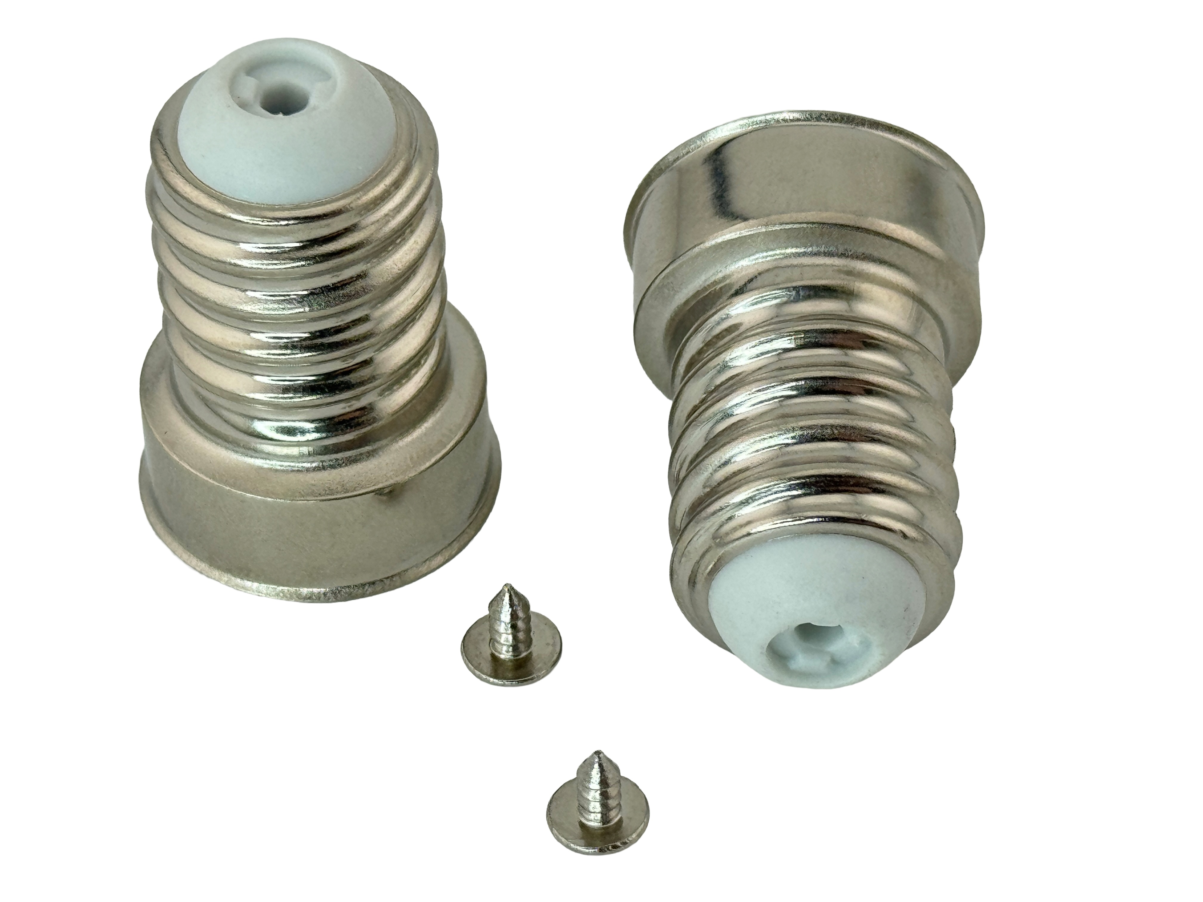 E14 male Solder-less Copper Base Cap product 78697