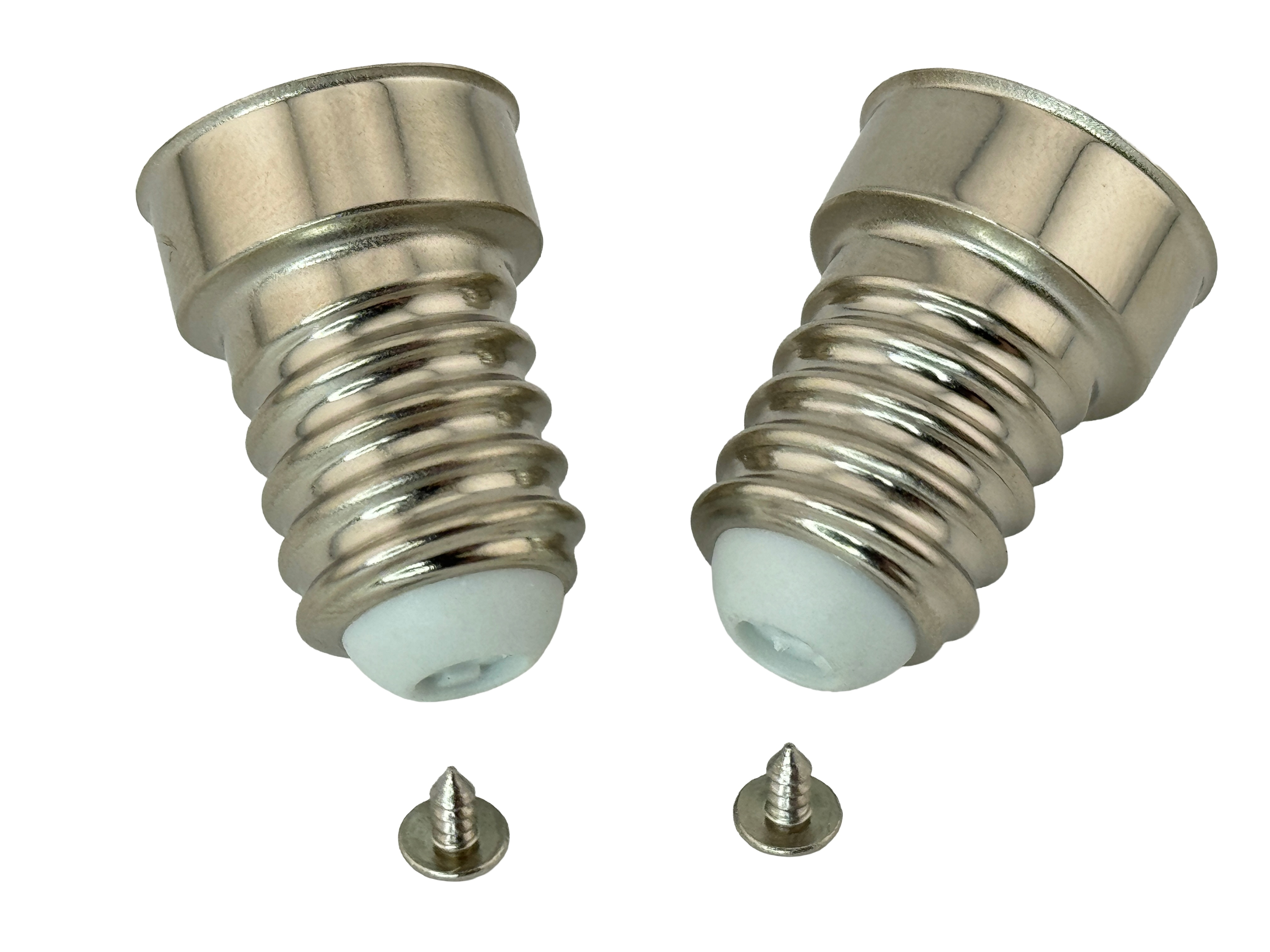 E14 male Solder-less Copper Base Cap product 78697