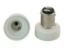 Rebaydo 2pcs BA15D male to E12 female Converter Adapter
