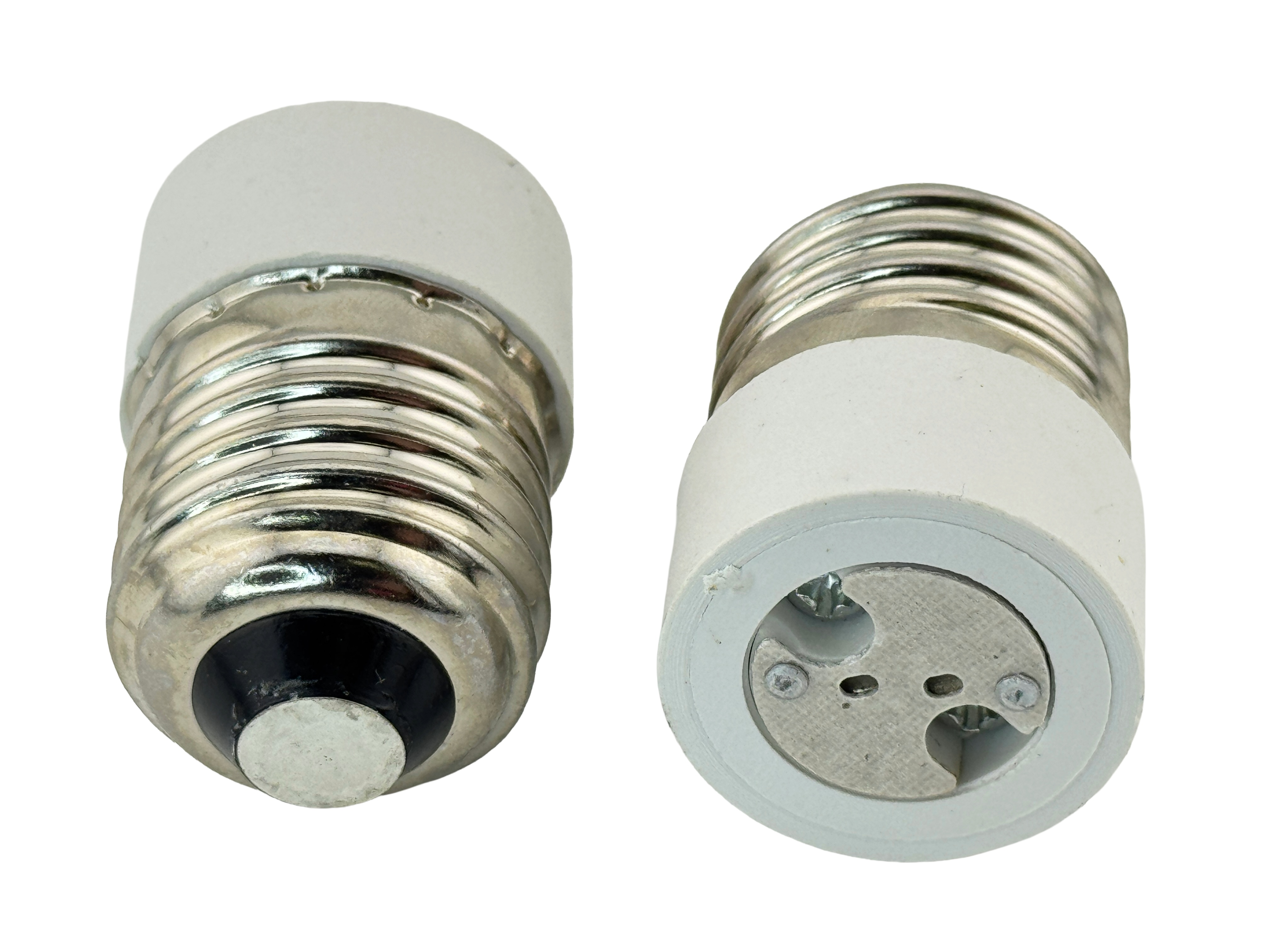 Rebaydo 2pcs E26/E27 male to G4 Adapter Lamp Holder Ceramic