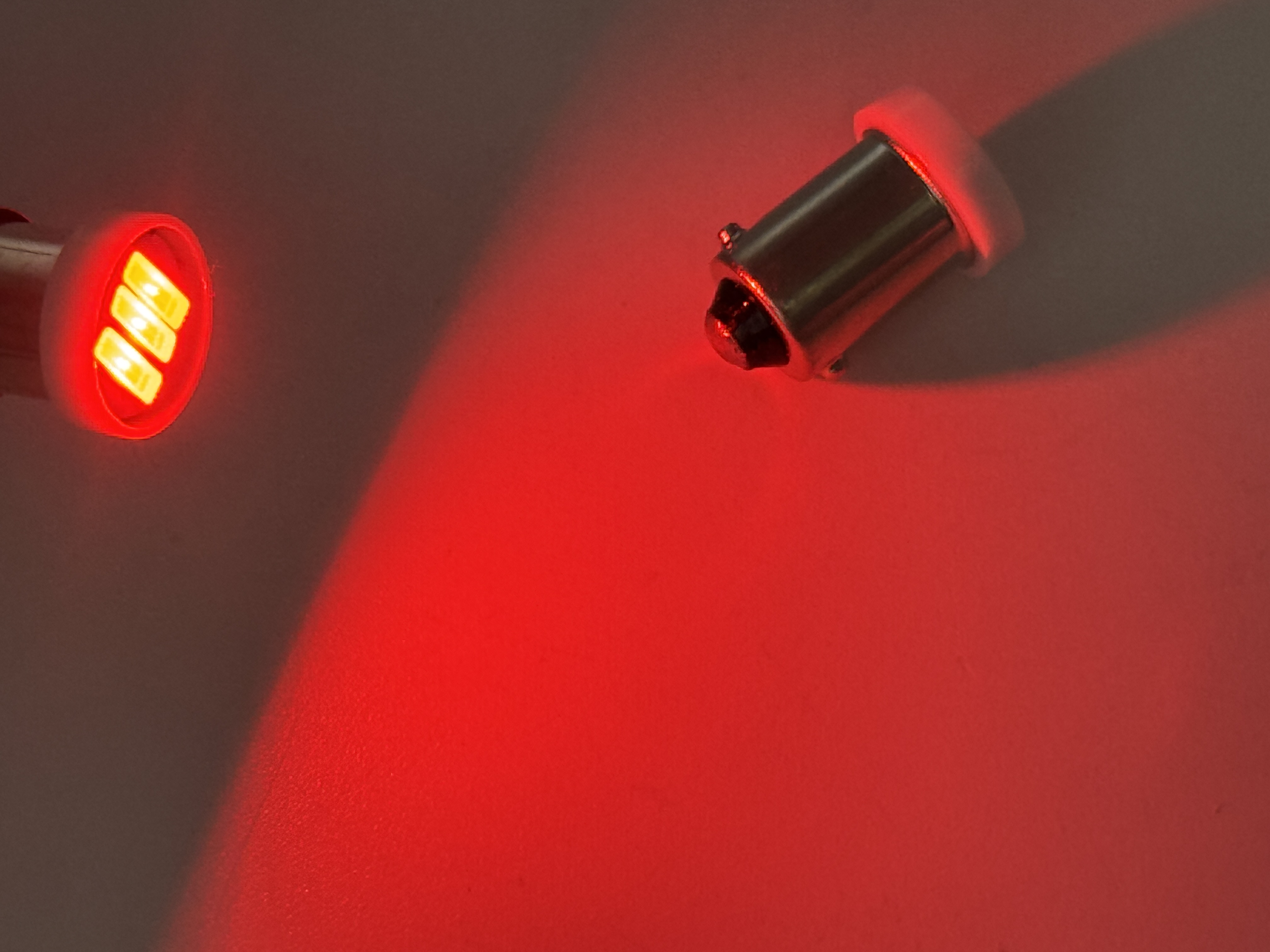 65896 51 Miniature Bulb BA9S Base 8 to 9 Volt 3 SMD 7020 LED T3 1 4