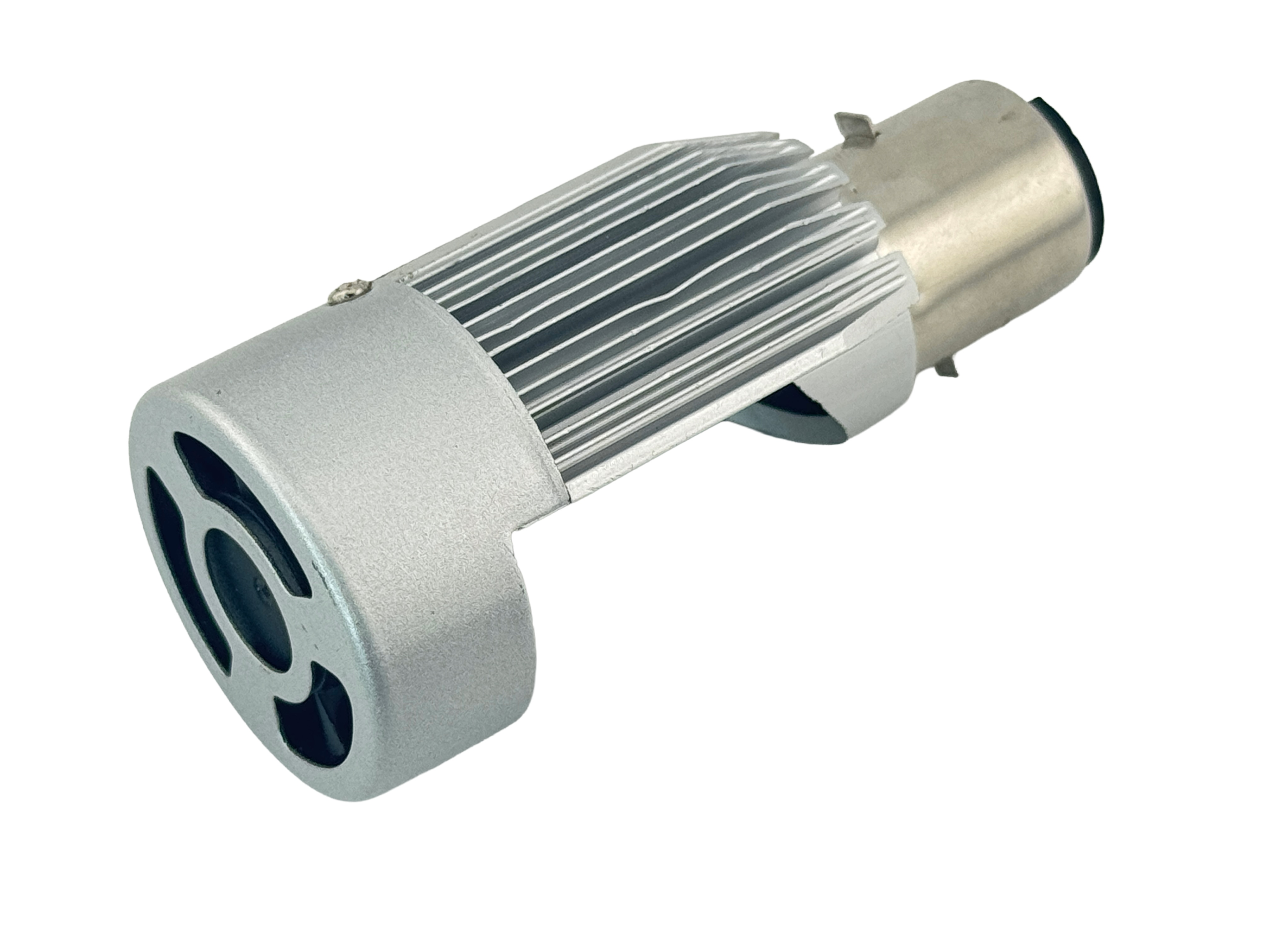 Rebaydo LED Headlight M2S 20 Watt BA20D Base 12 Volt DC High/Low Beam