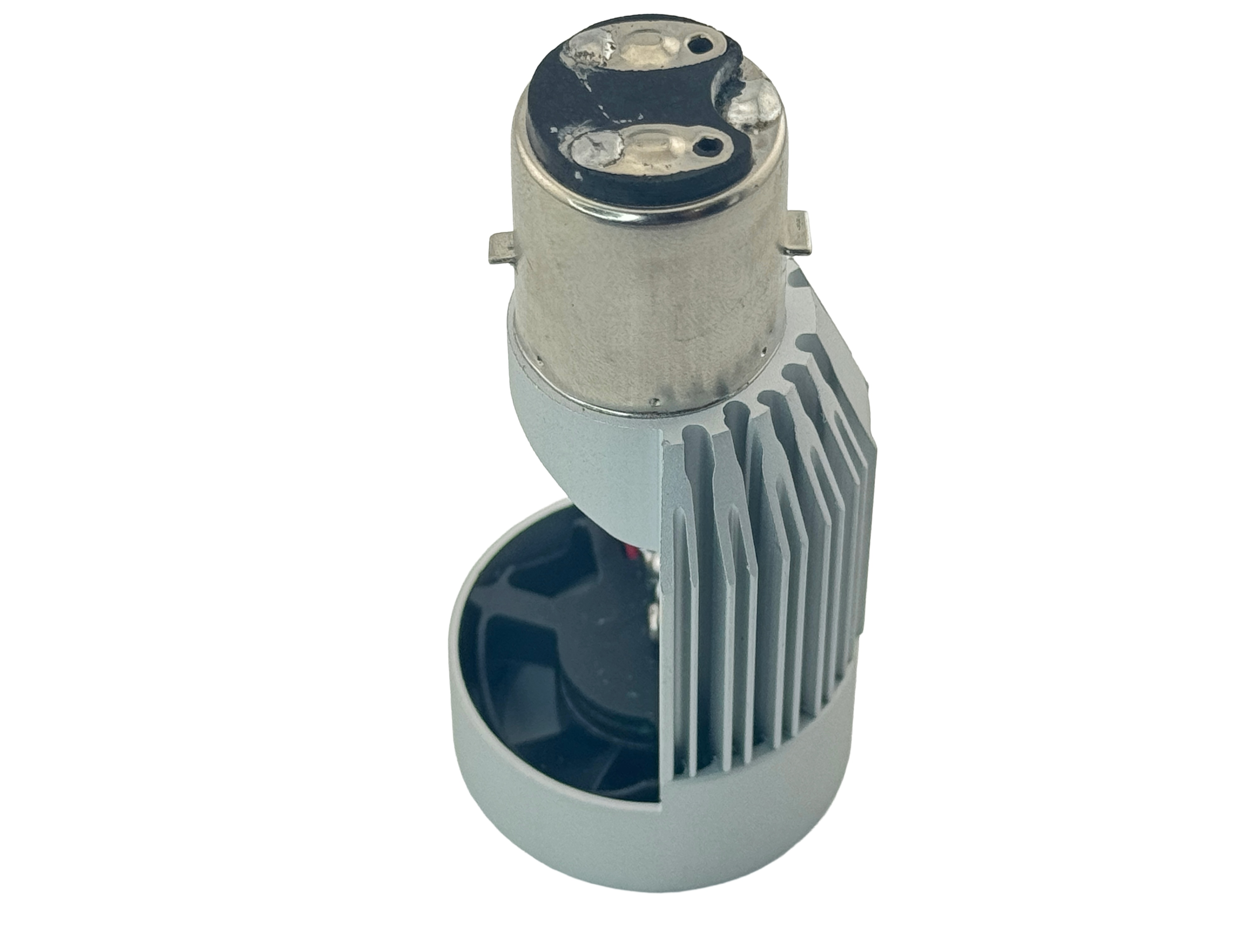 Rebaydo LED Headlight M2S 20 Watt BA20D Base 12 Volt DC High/Low Beam