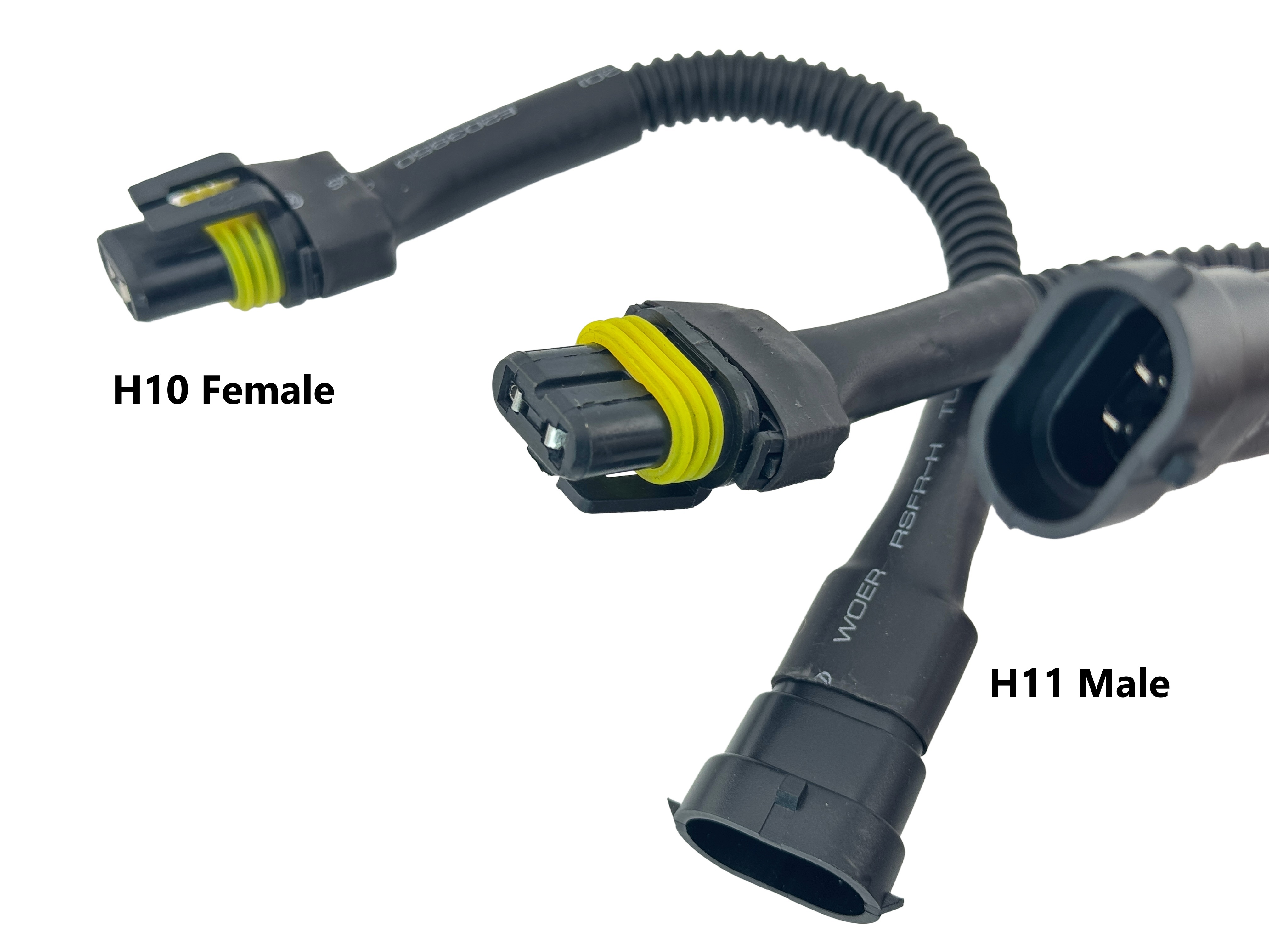 H11 male to H10 female Socket Converter Extension product 24659