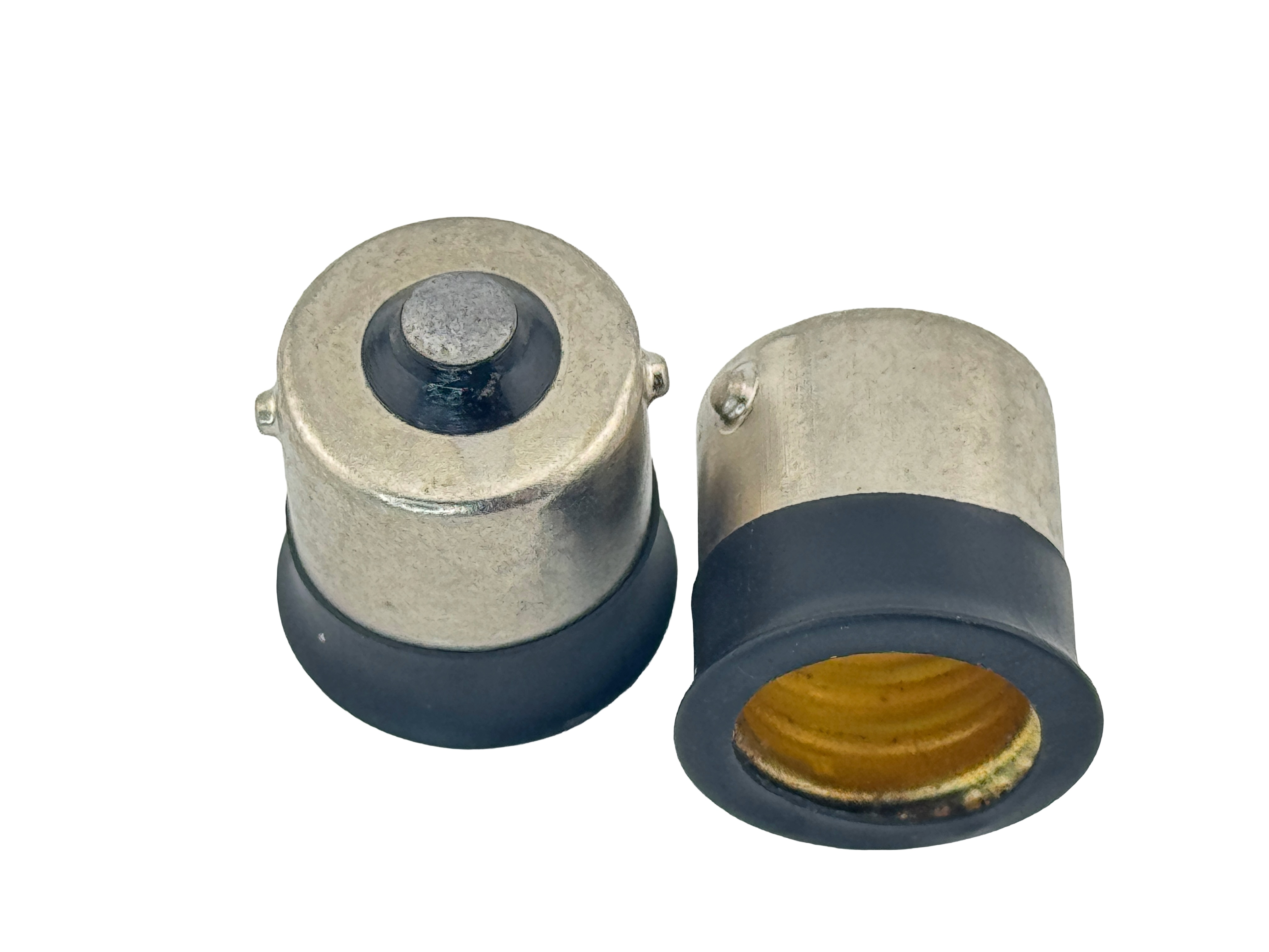 Rebaydo 2pcs BA15S male to E12 female Converter Adapter