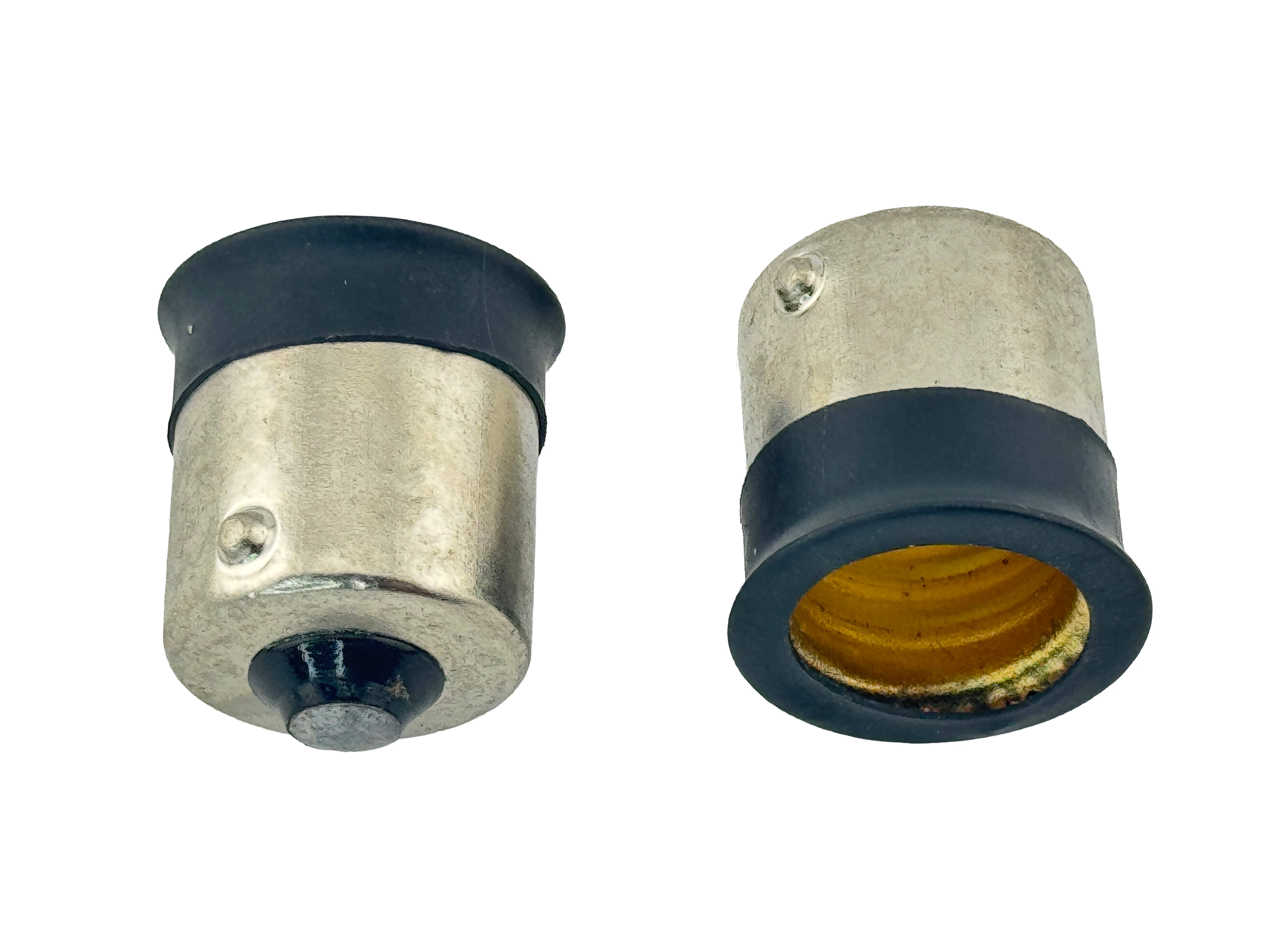 Rebaydo 2pcs BA15S male to E12 female Converter Adapter