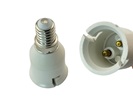 Rebaydo 2pcs E14 Male to B22 Female Socket Converter