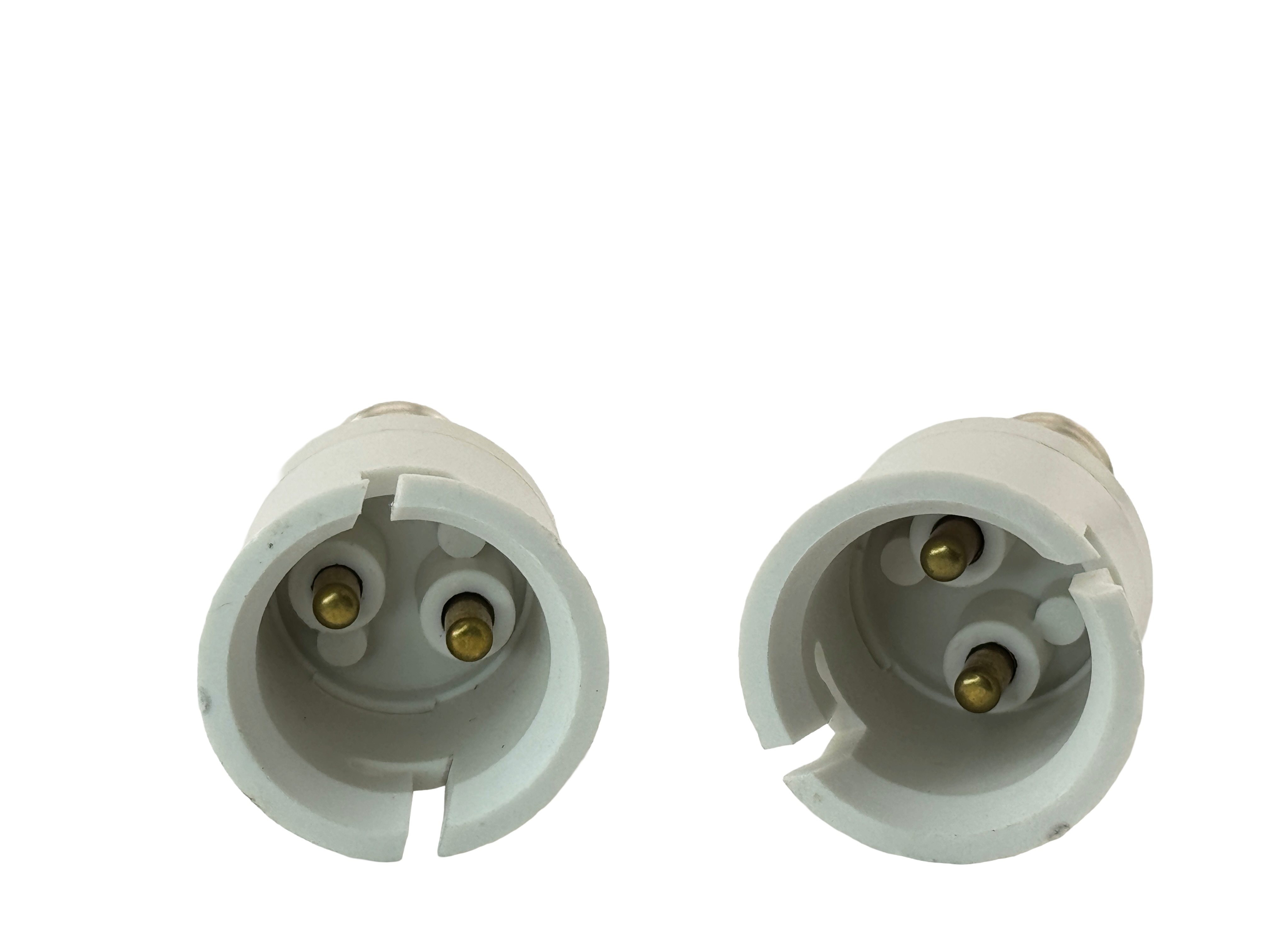 Rebaydo 2pcs E14 Male to B22 Female Socket Converter