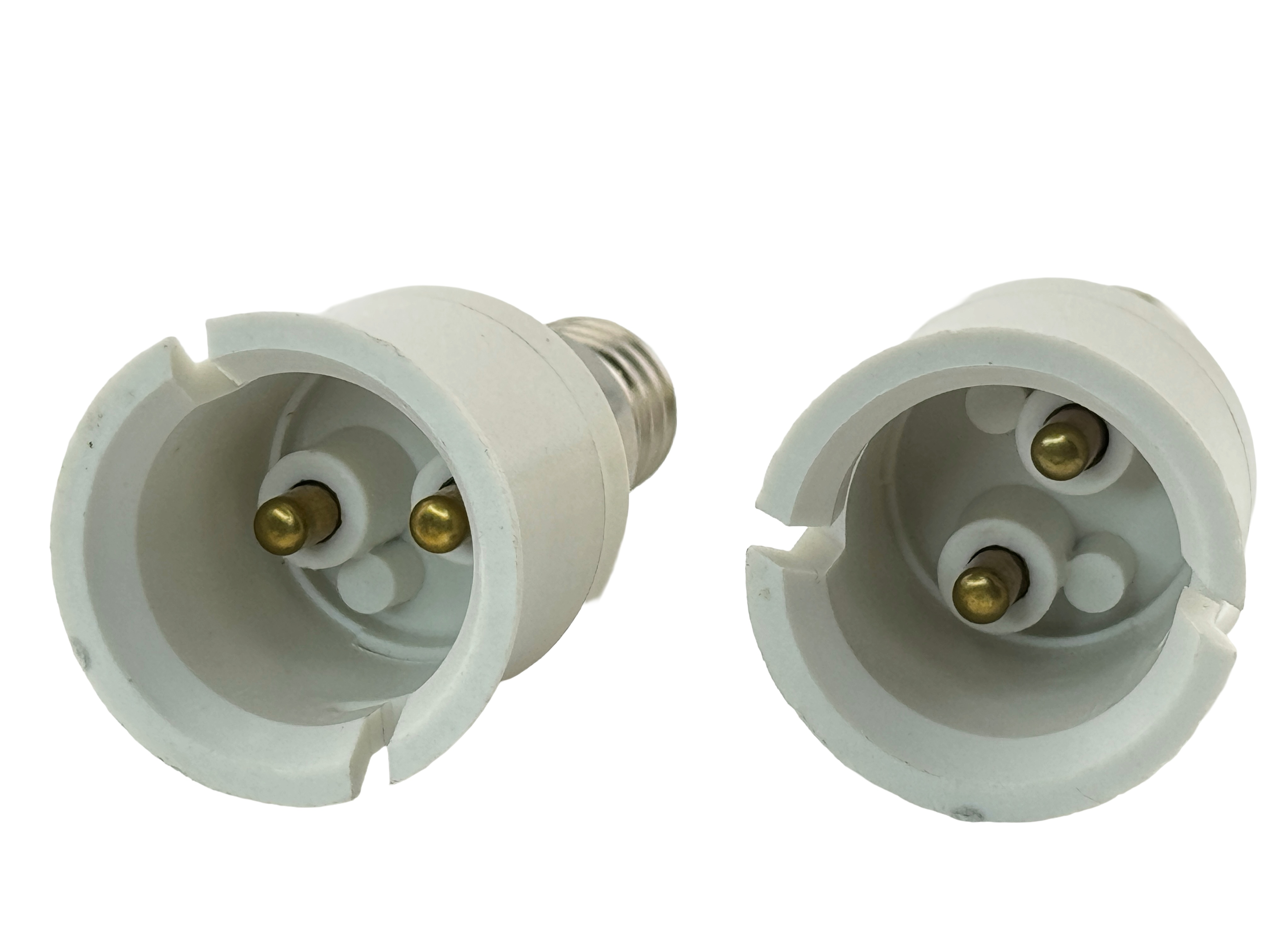 Rebaydo 2pcs E14 Male to B22 Female Socket Converter