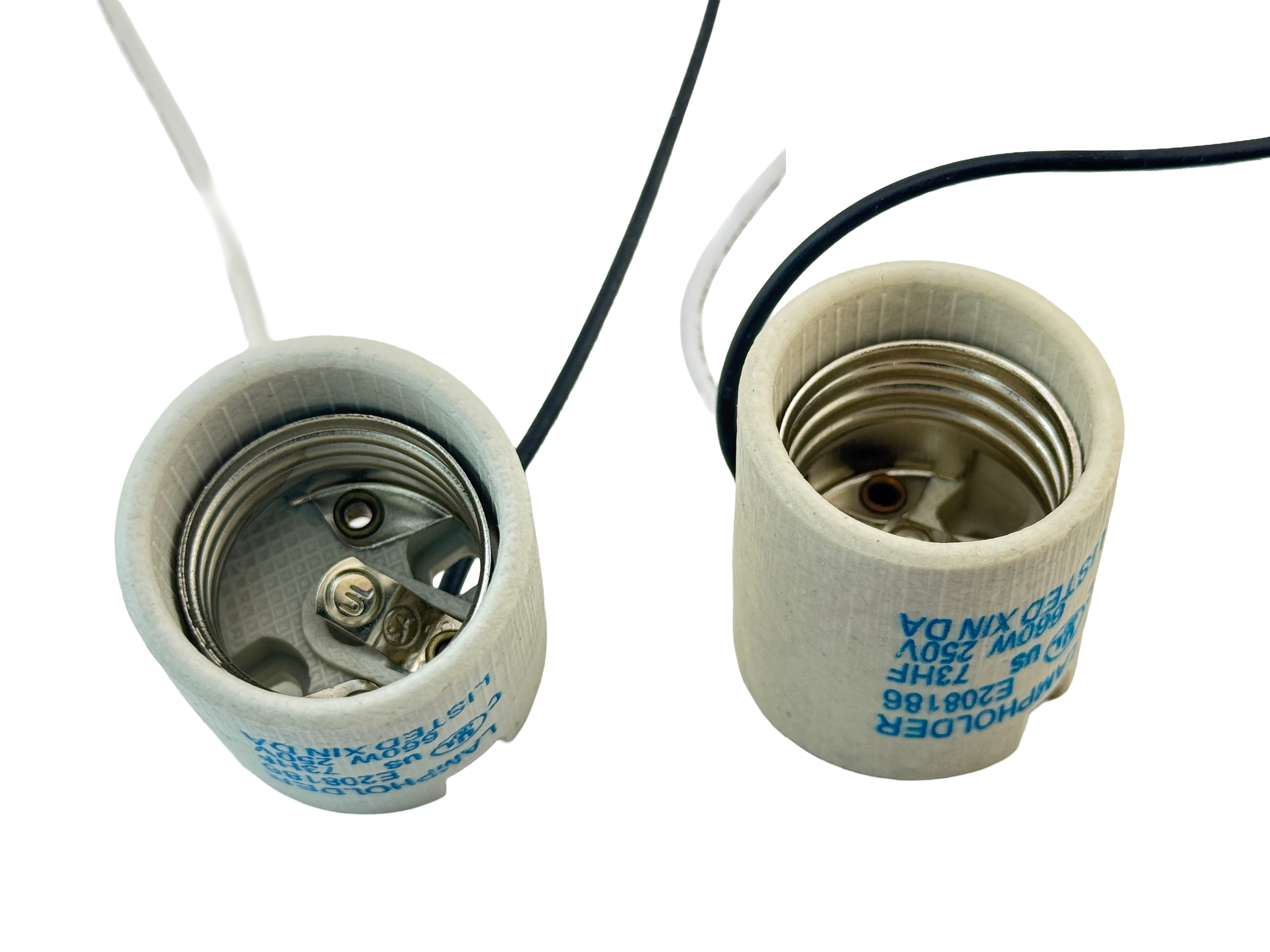 E26 E27 Female Socket with Wires product 75695