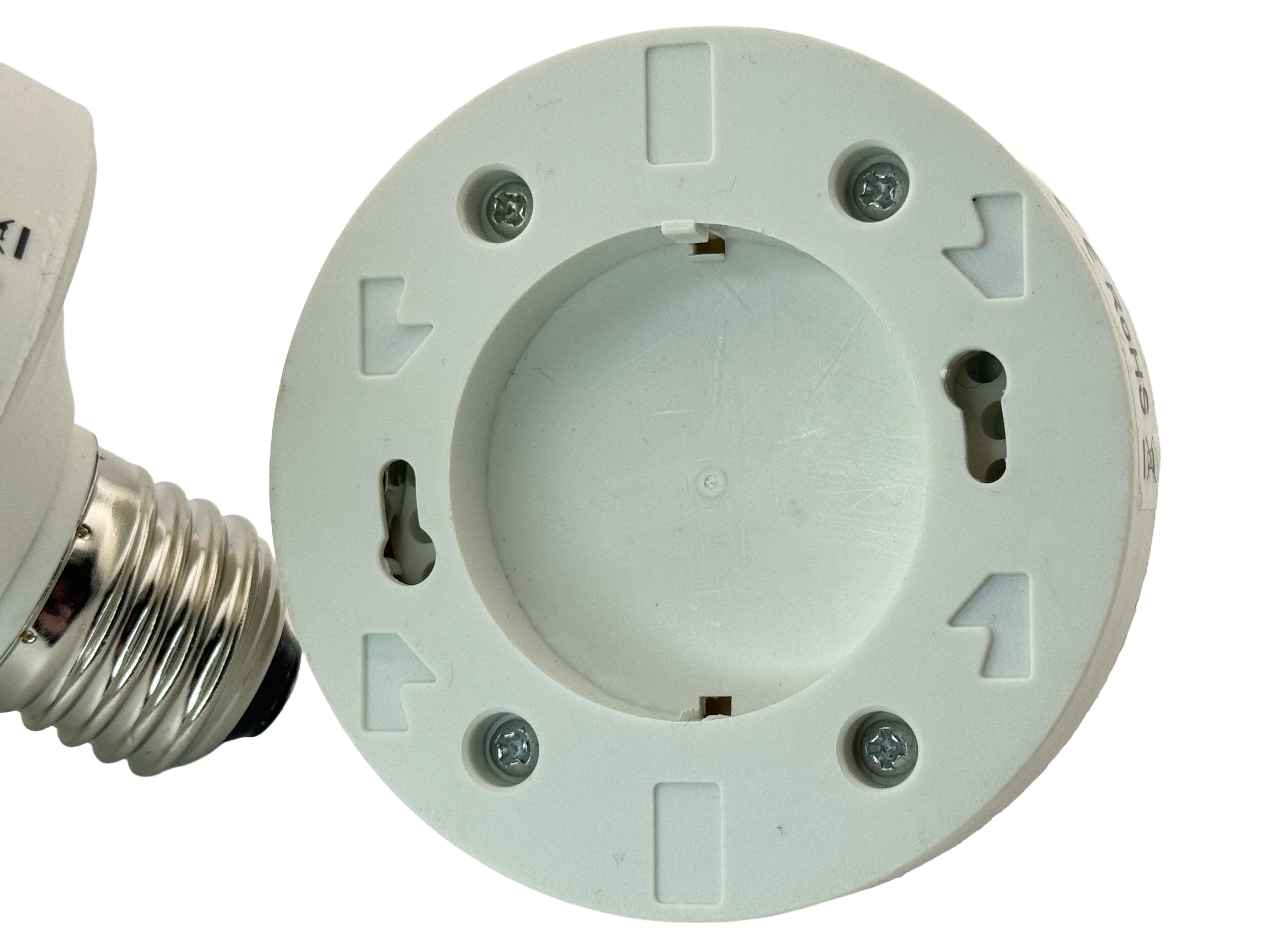 Rebaydo 2pcs E26/E27 male to GX53 female Converter