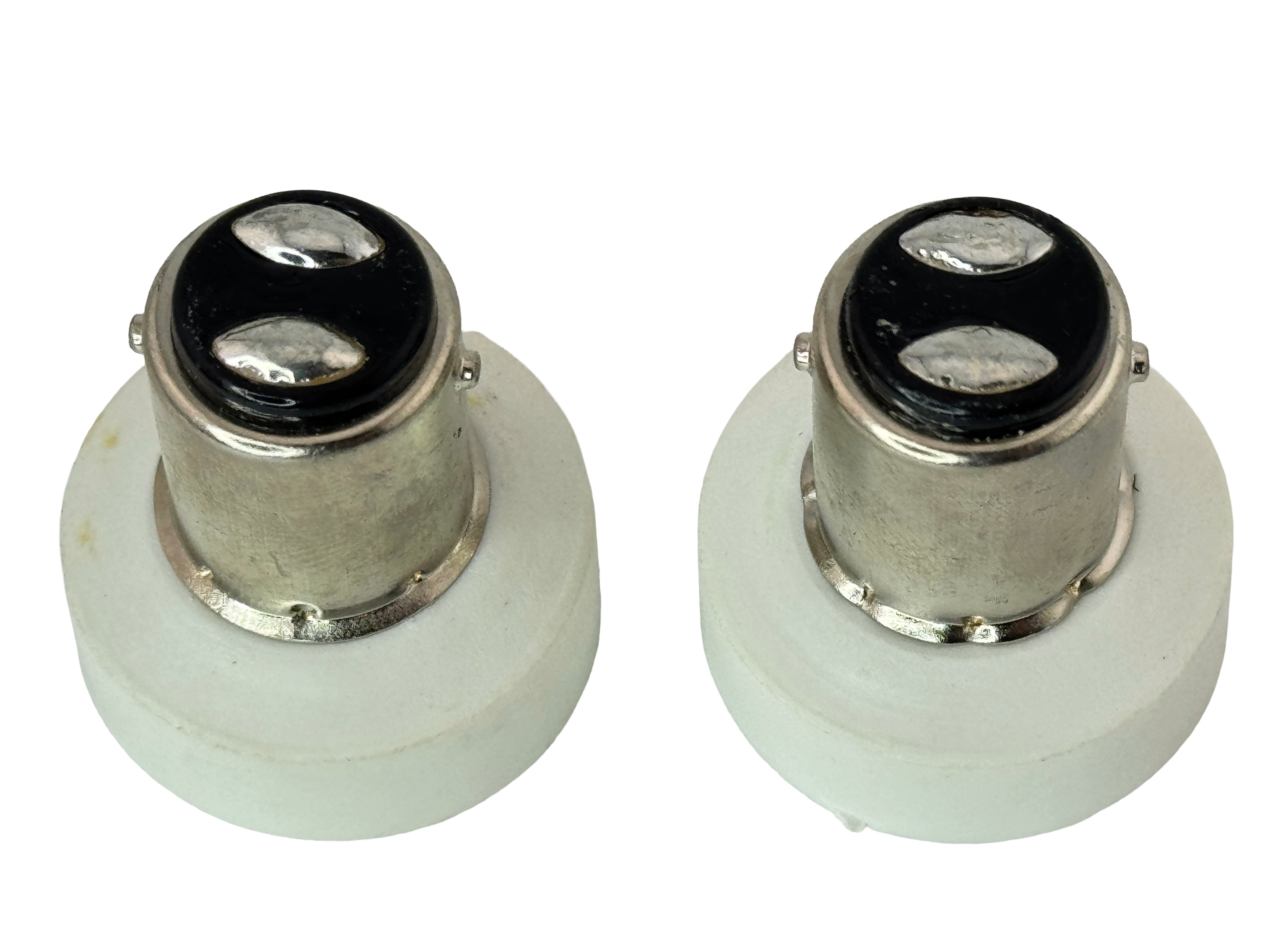 Rebaydo 2pcs BA15D male To E12 Screw female Socket Converter