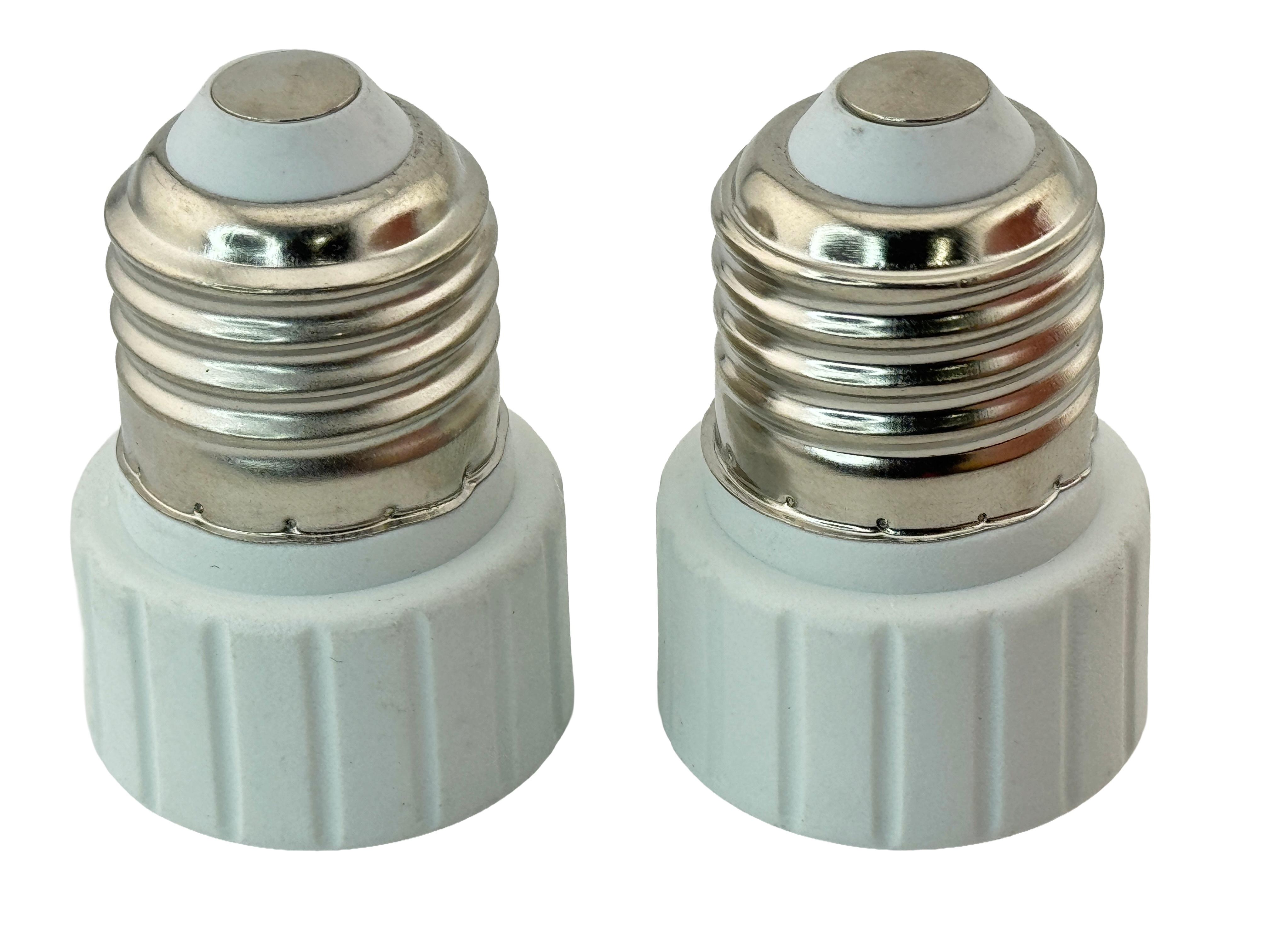 Rebaydo 2pcs E26/E27 male To GU10 female Converter Socket