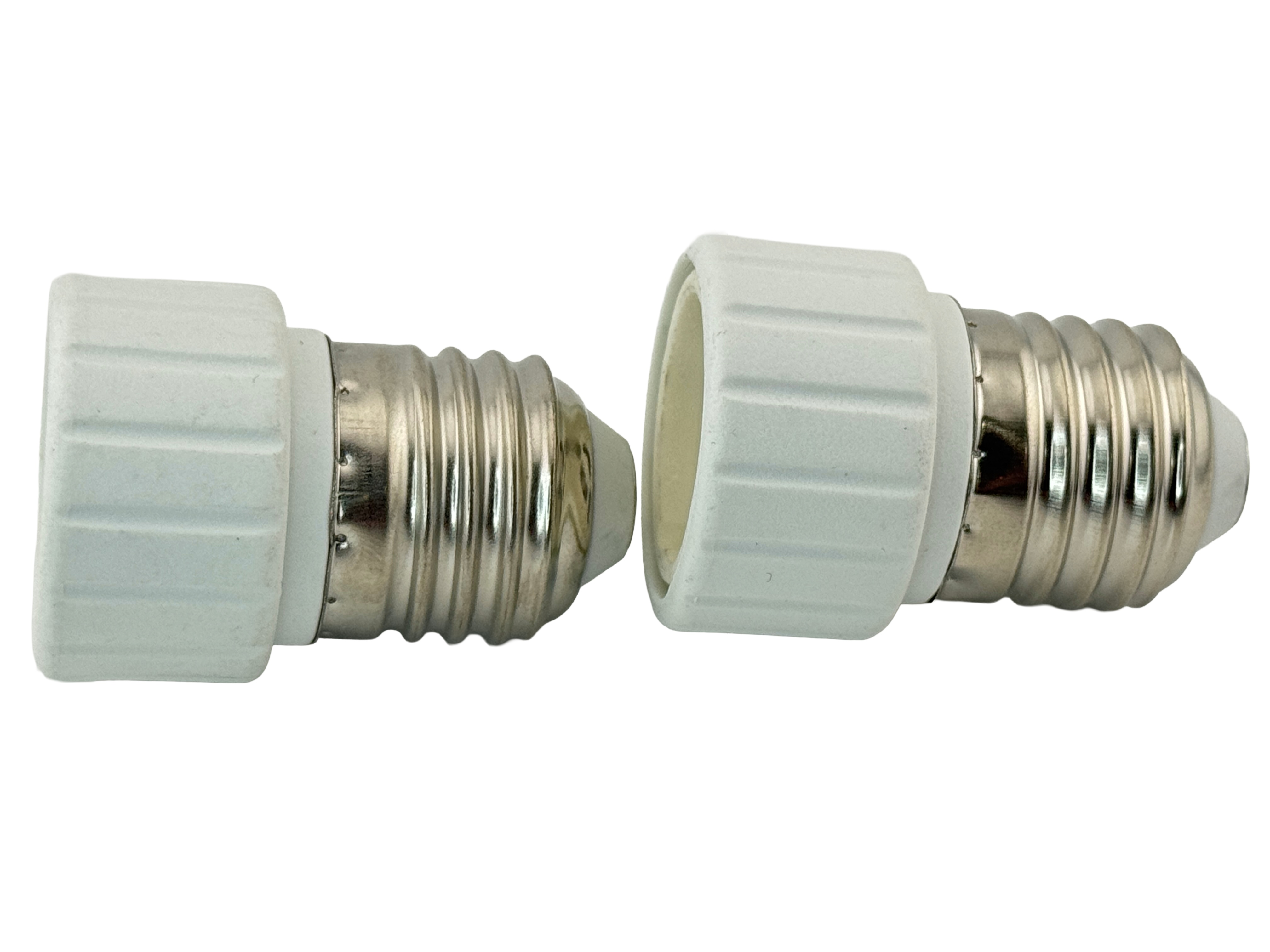 Rebaydo 2pcs E26/E27 male To GU10 female Converter Socket