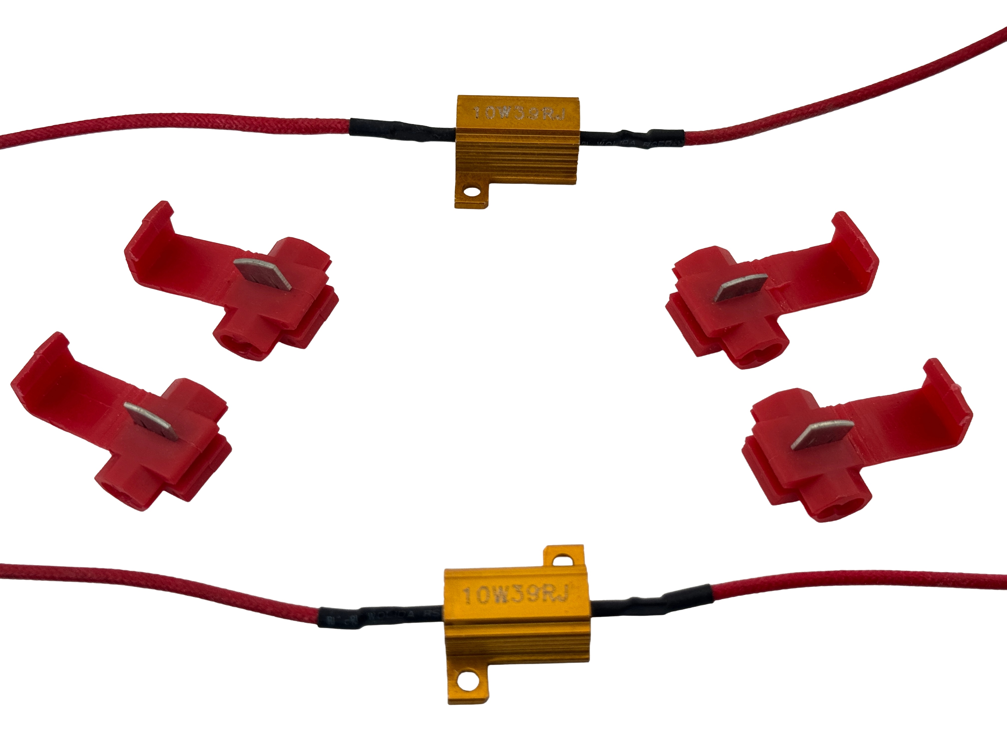 Rebaydo 2pcs 39 Ohm 10 Watt Load Equalizer Low Voltage