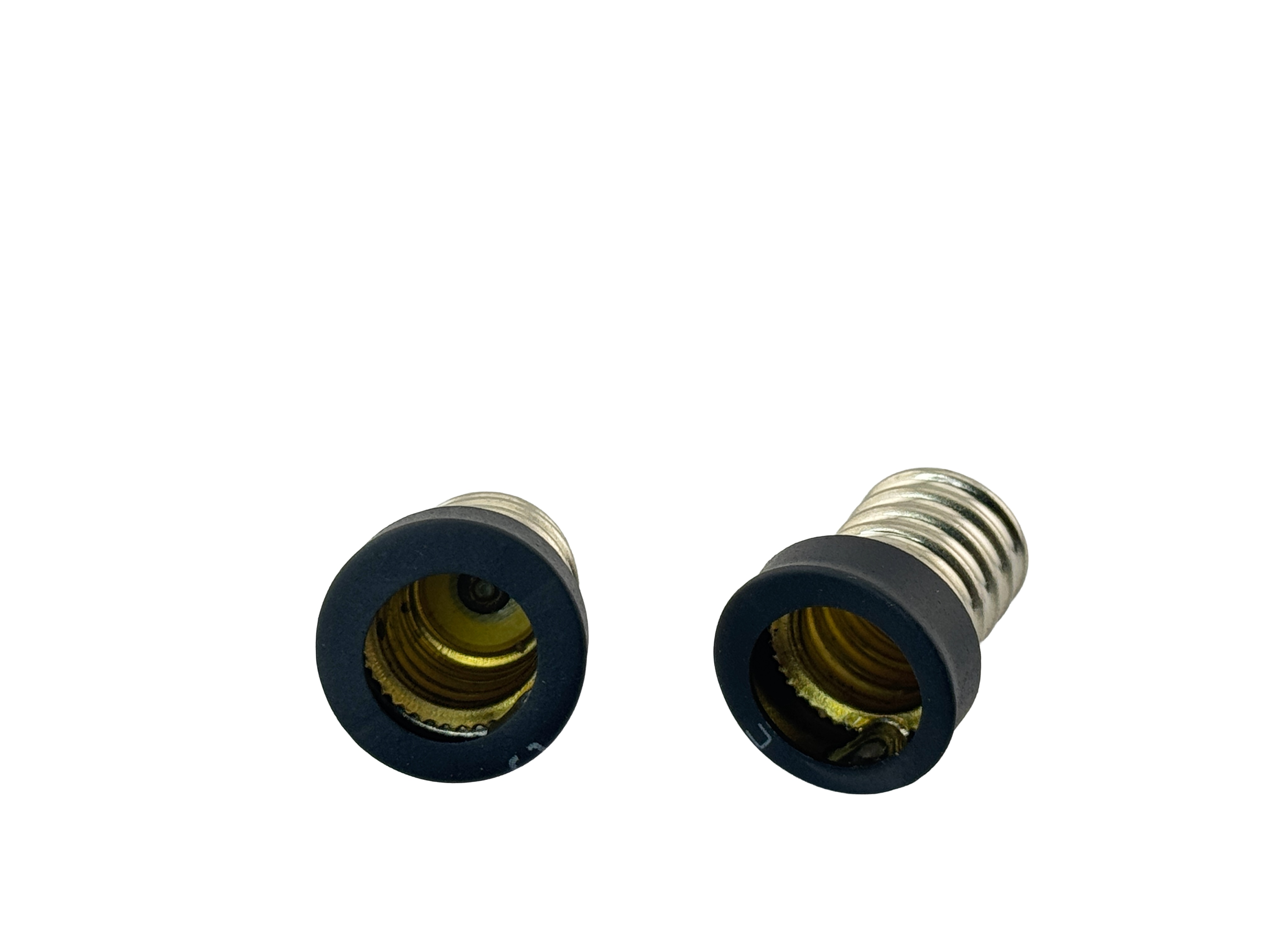 Rebaydo 2pcs E14 male to E12 female Adapter Converter