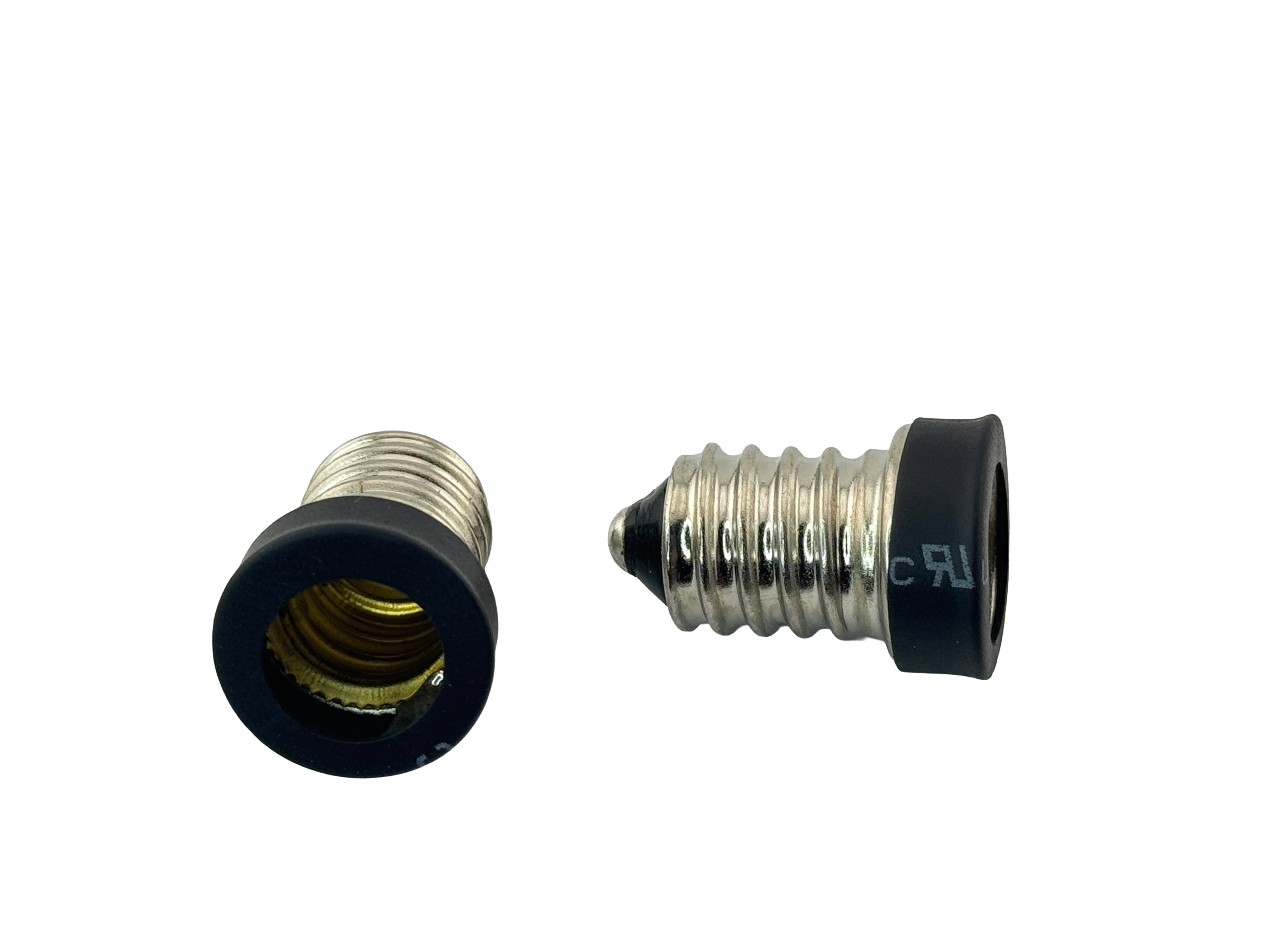 Rebaydo 2pcs E14 male to E12 female Adapter Converter