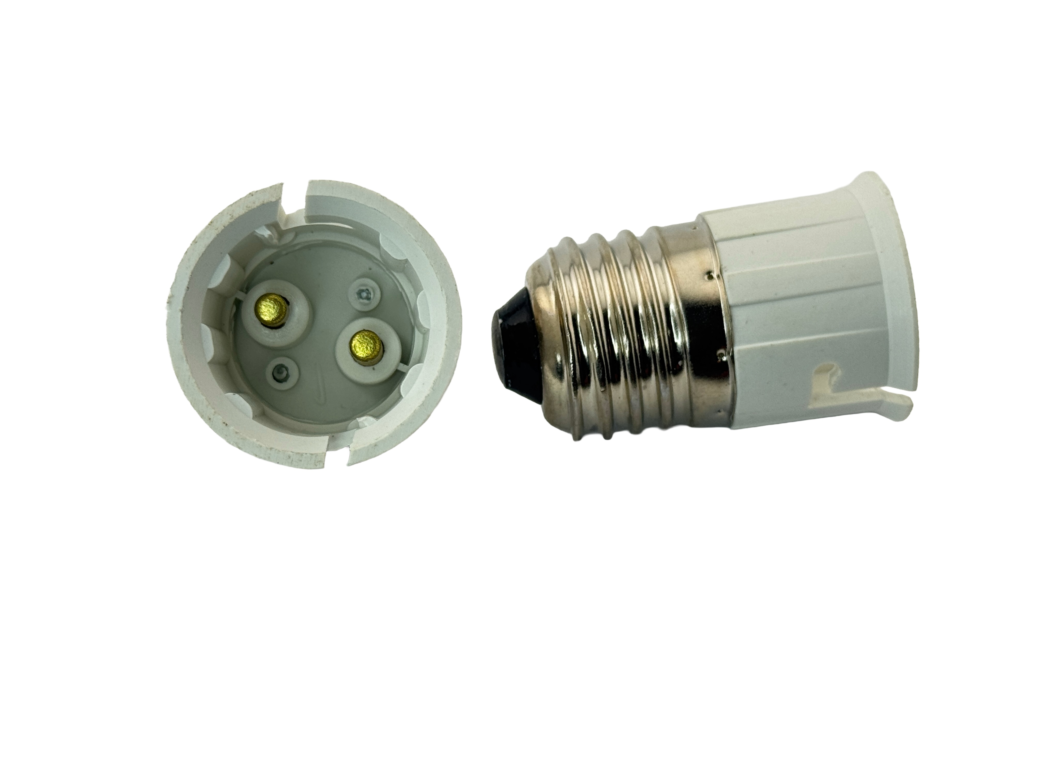 Rebaydo 2pcs E27 male to B22 female Converter Adapter