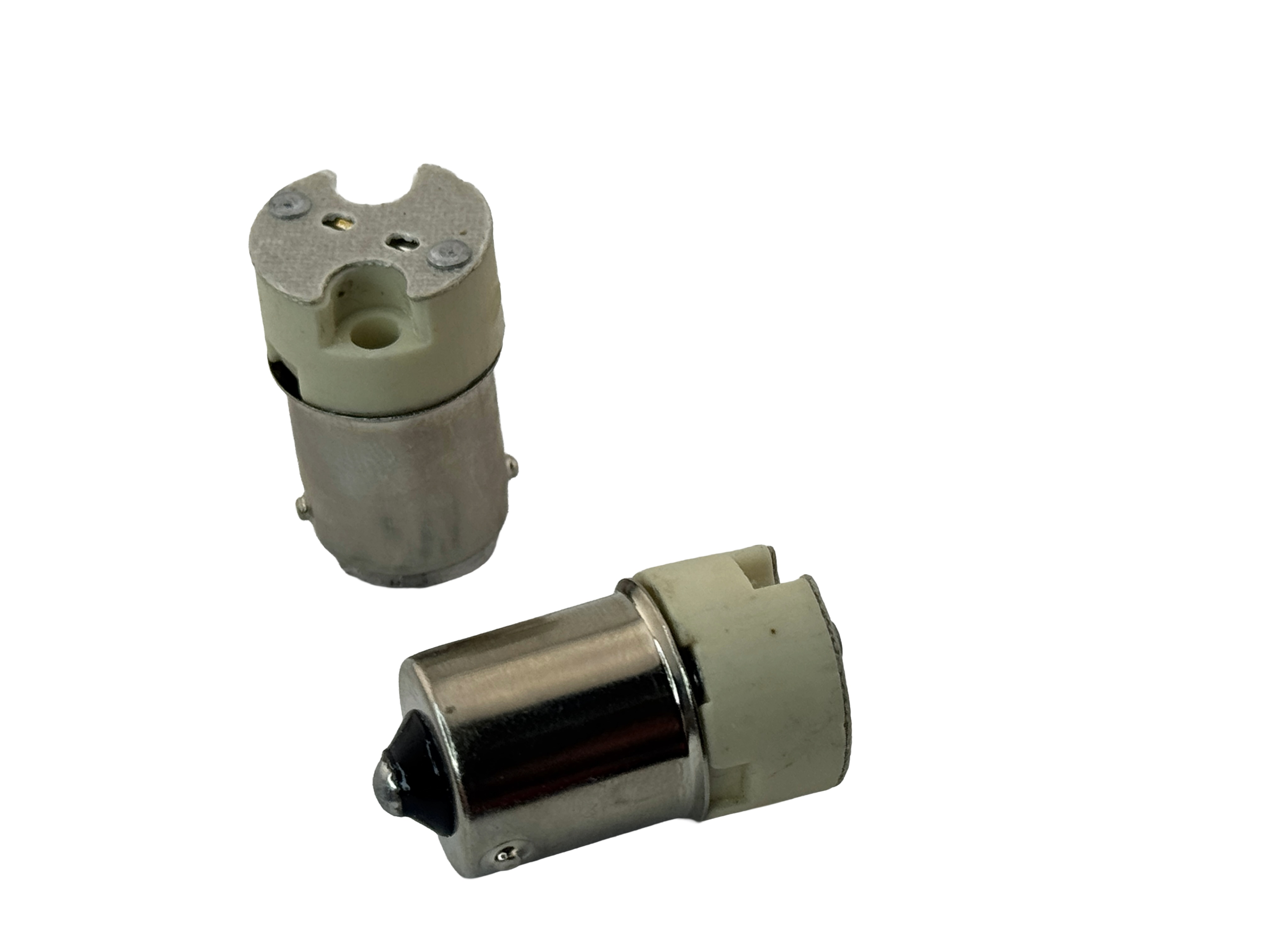 Rebaydo 2pcs BA15S Male To G4 MR11 GX4.0 female Adapter Converter