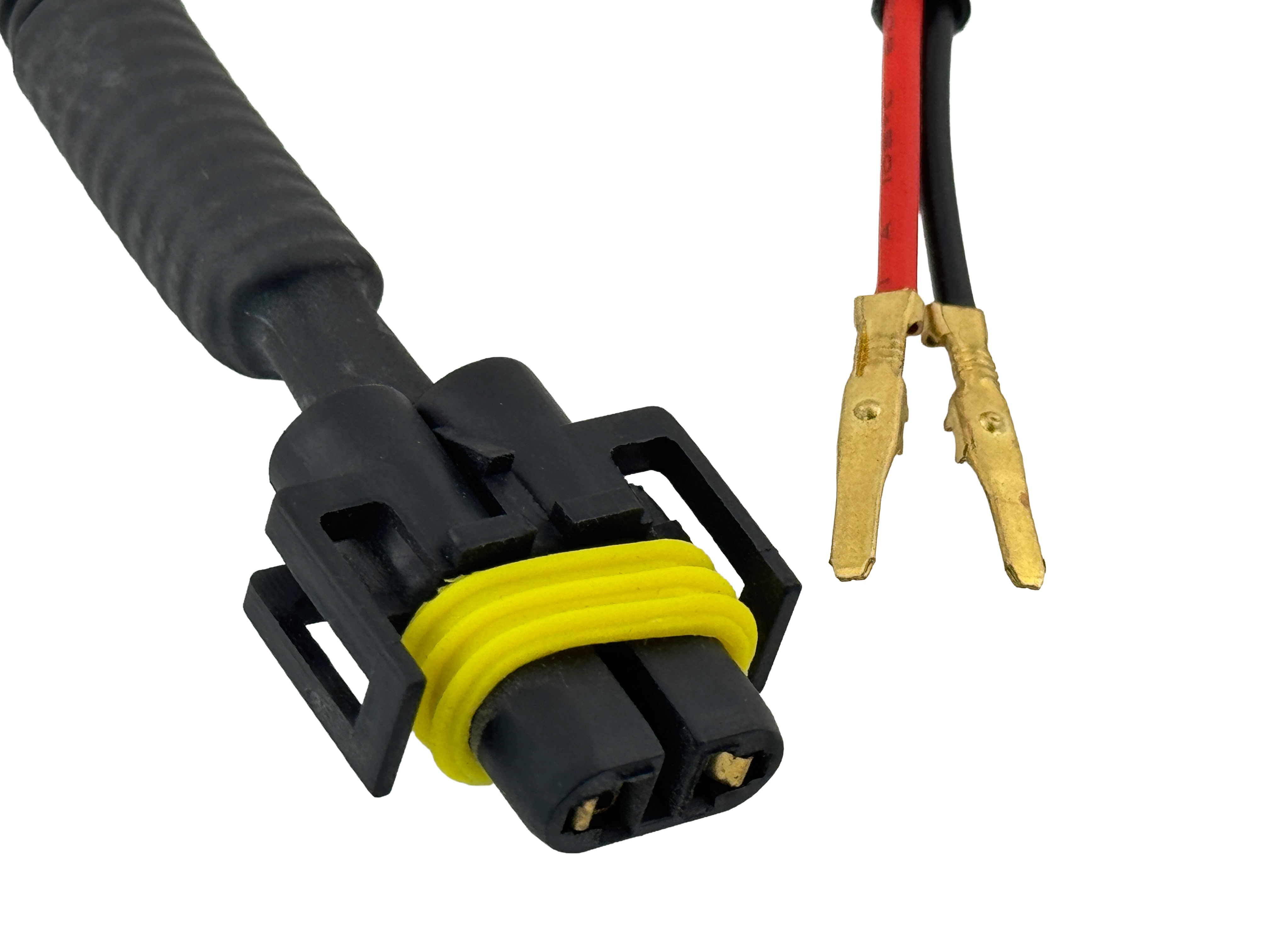 Rebaydo 2pcs H11 female to Wires Harness Converter