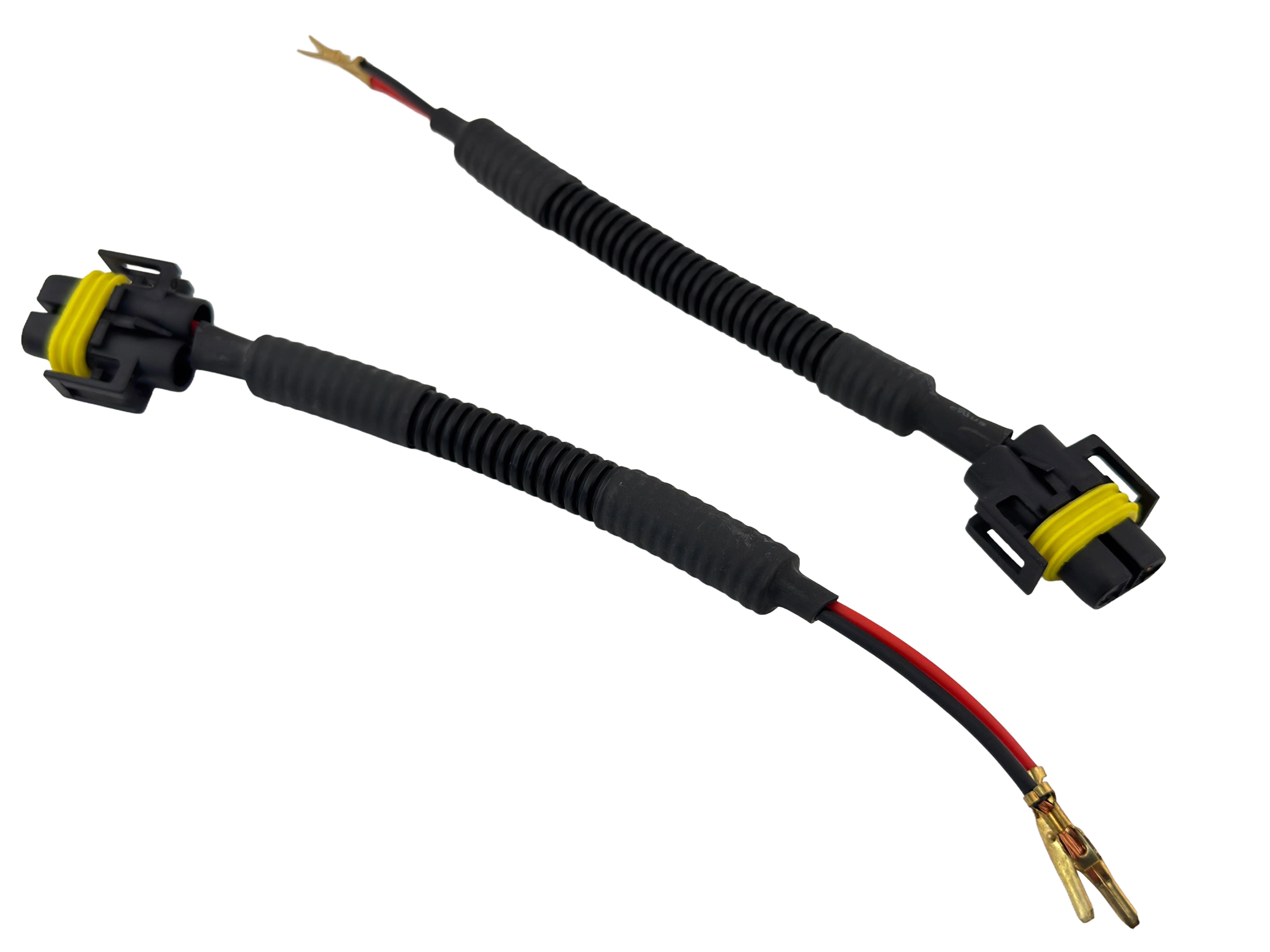 Rebaydo 2pcs H11 female to Wires Harness Converter