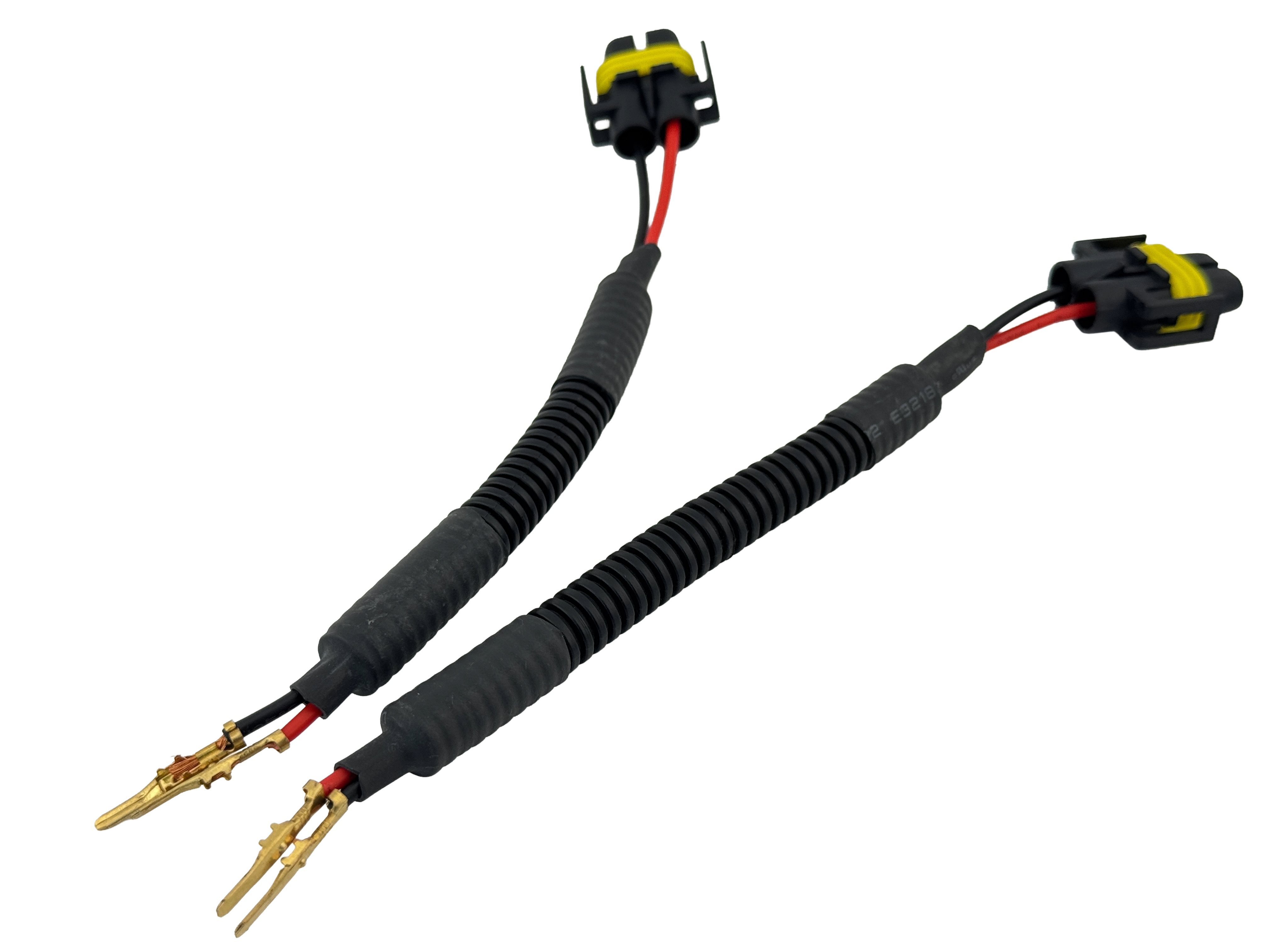 Rebaydo 2pcs H11 female to Wires Harness Converter