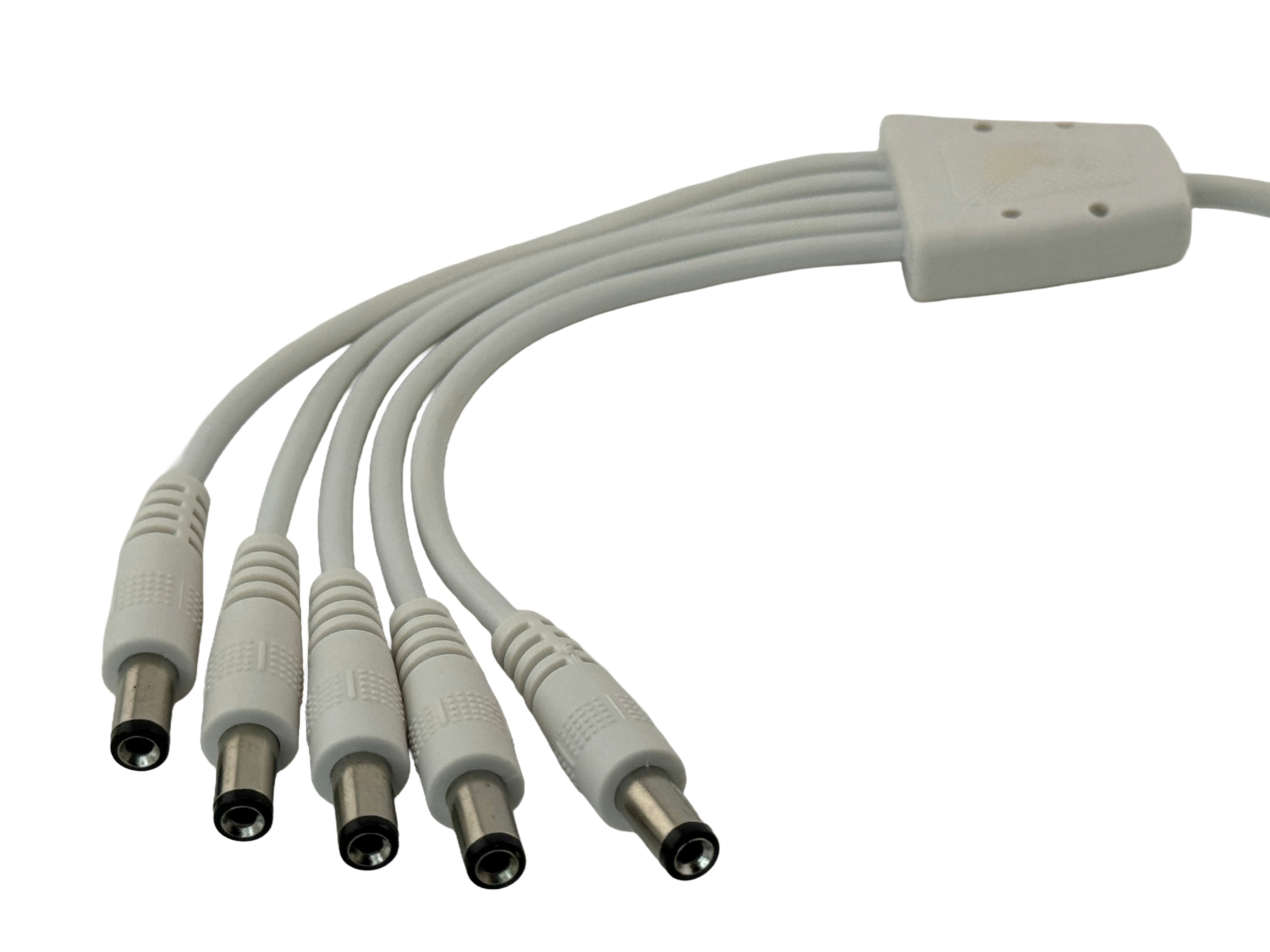 Rebaydo 5-Way LED Light Harness Cable 12VDC White