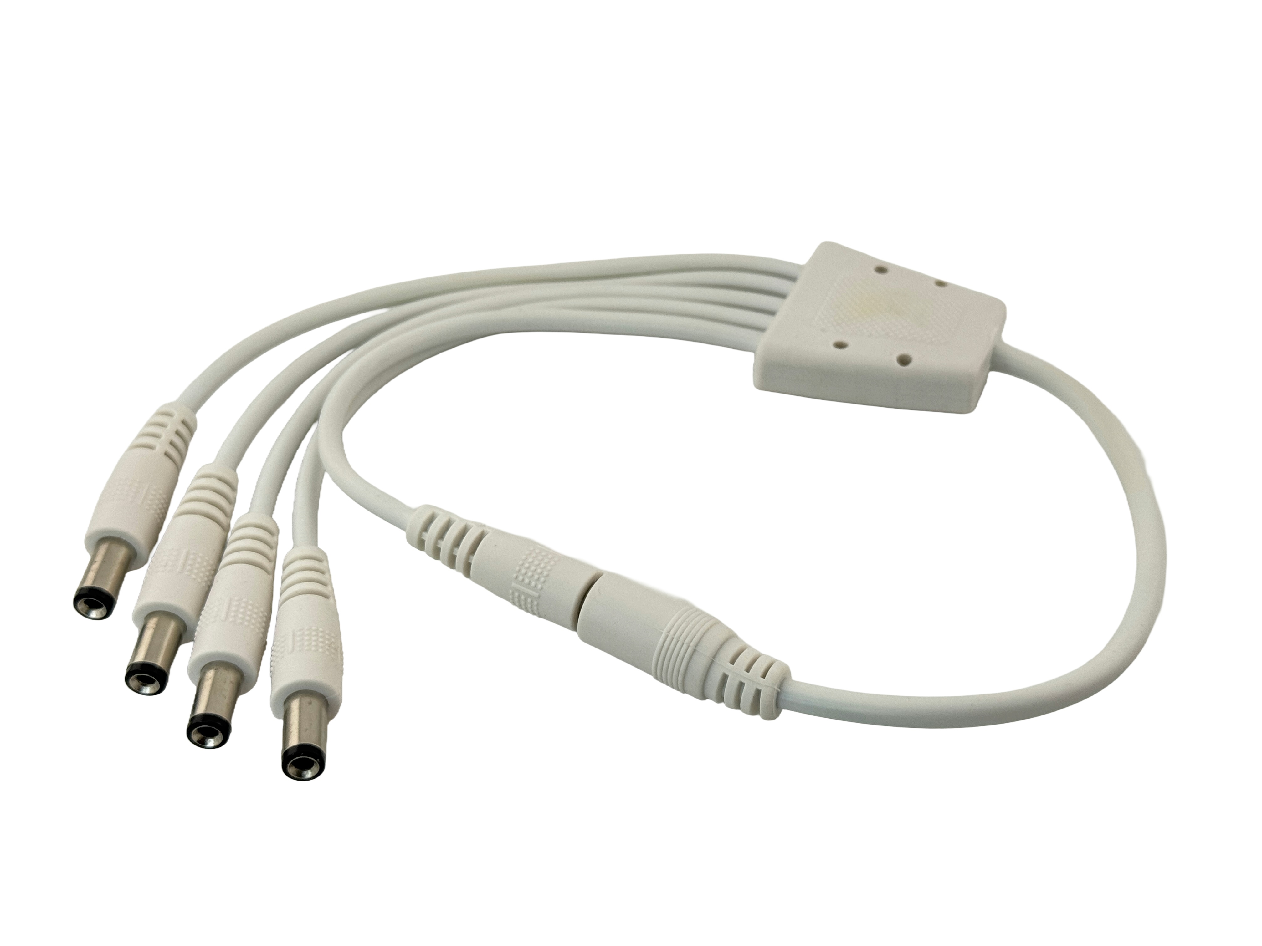 Rebaydo 5-Way LED Light Harness Cable 12VDC White