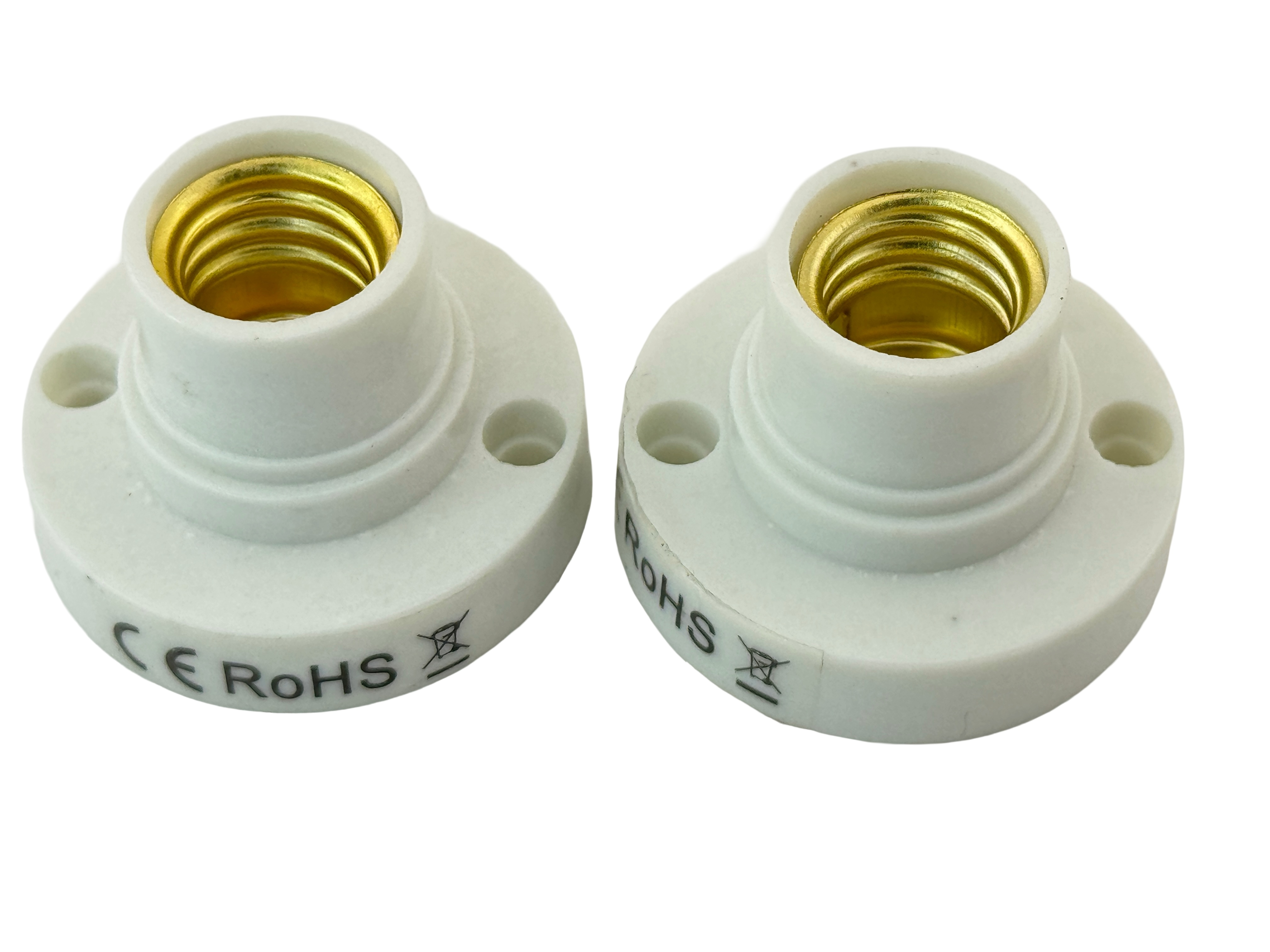 Rebaydo 2pcs E14 female Surface Mount Holder Socket