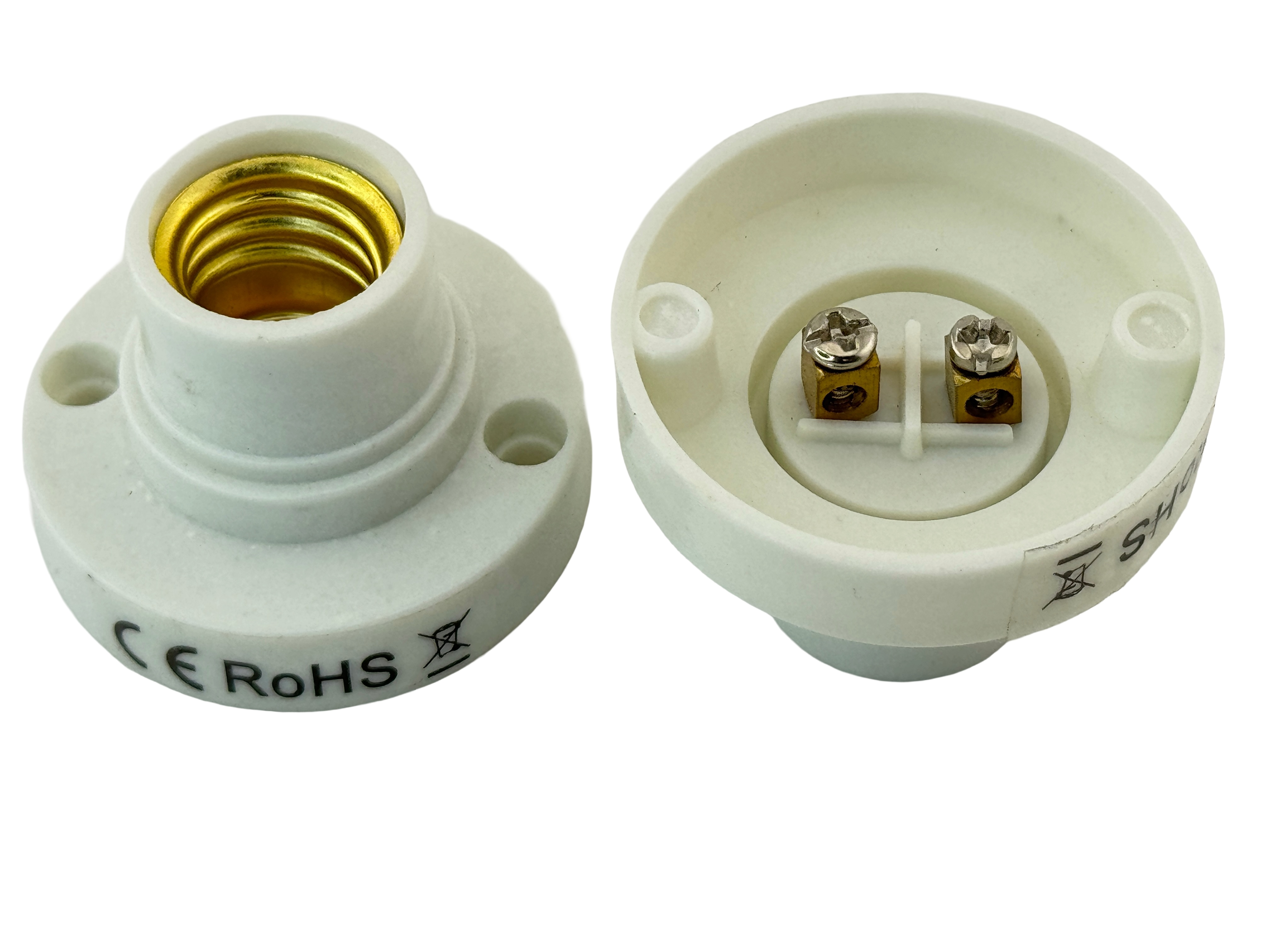 Rebaydo 2pcs E14 female Surface Mount Holder Socket