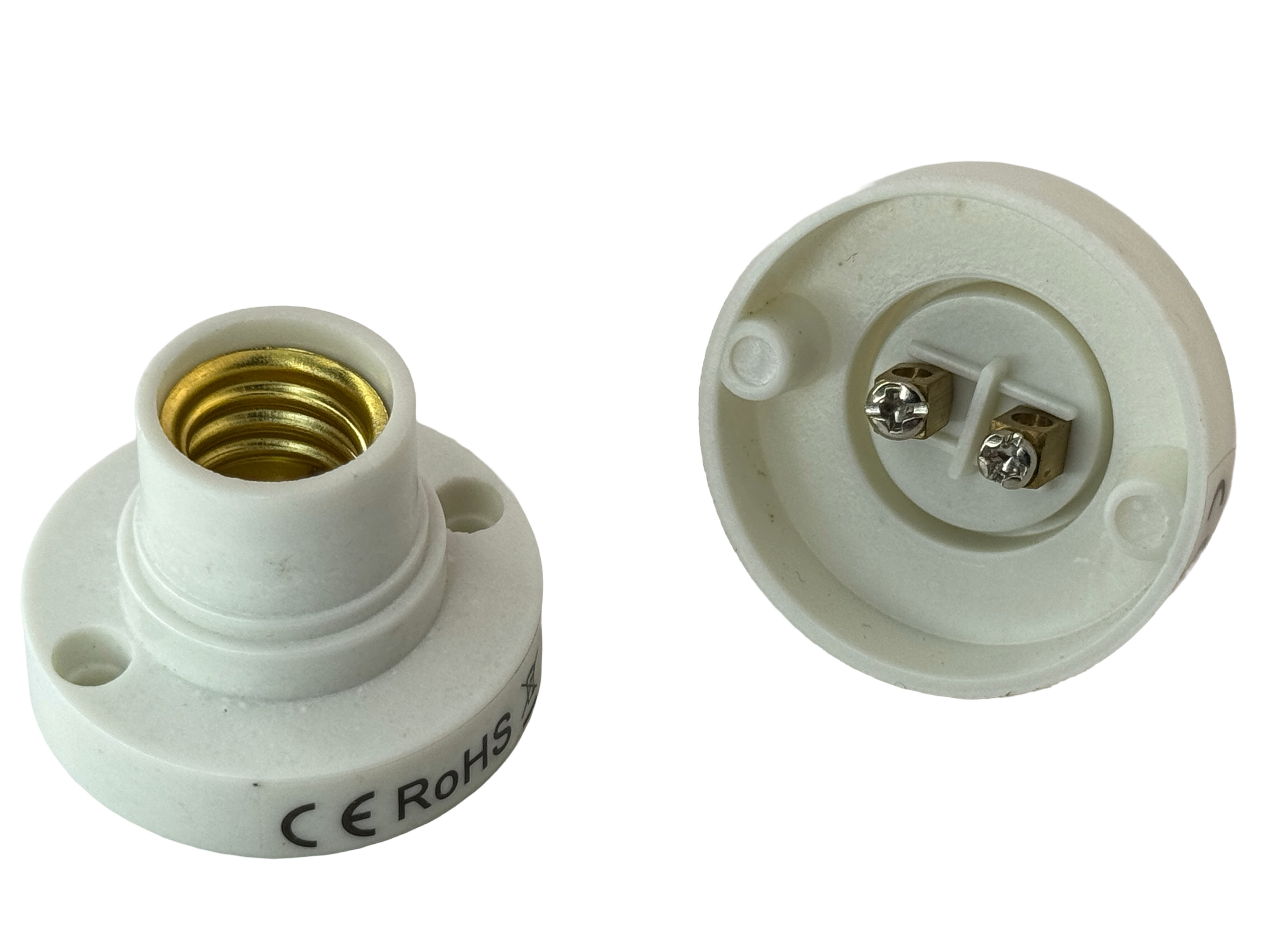 Rebaydo 2pcs E14 female Surface Mount Holder Socket